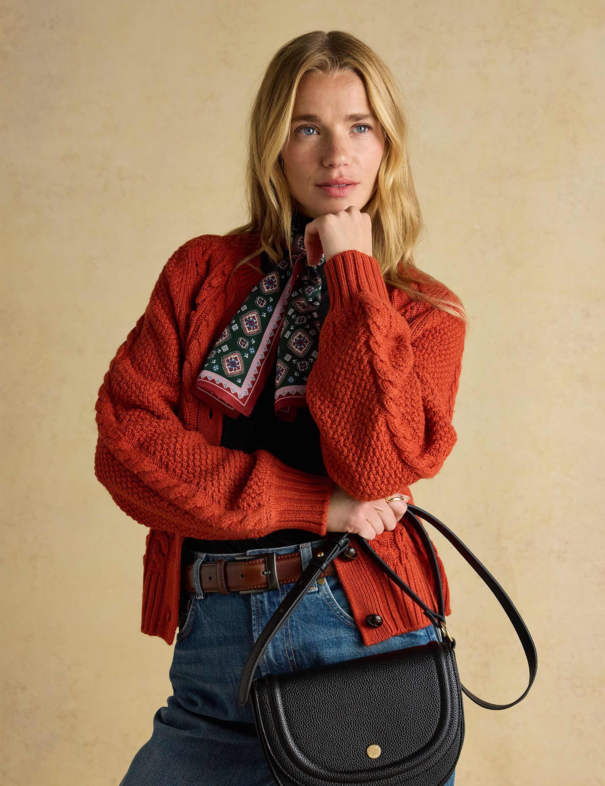 Faux Leather Cross Body Bag 3 of 4