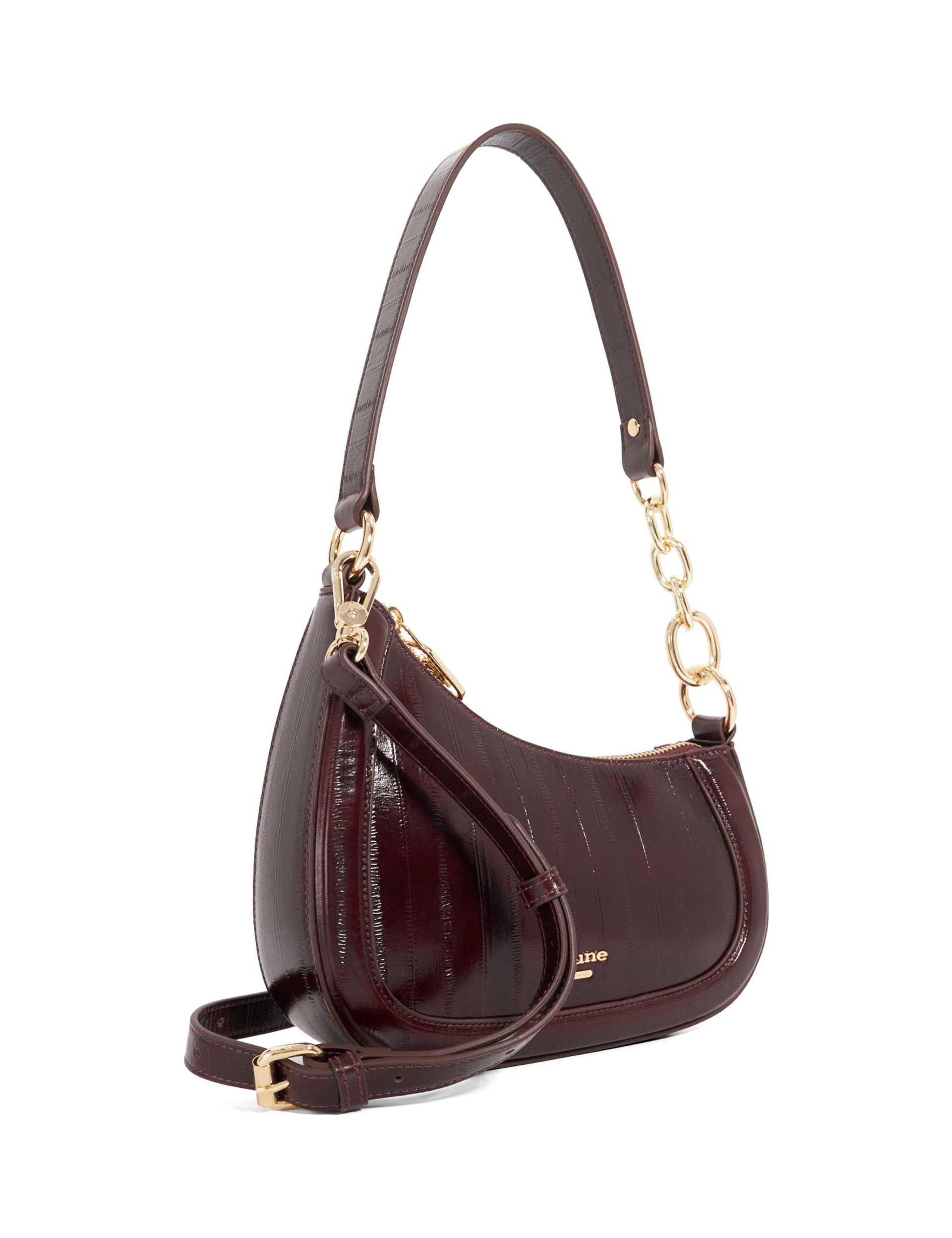 Leather Scoop Shoulder Bag 2 of 6