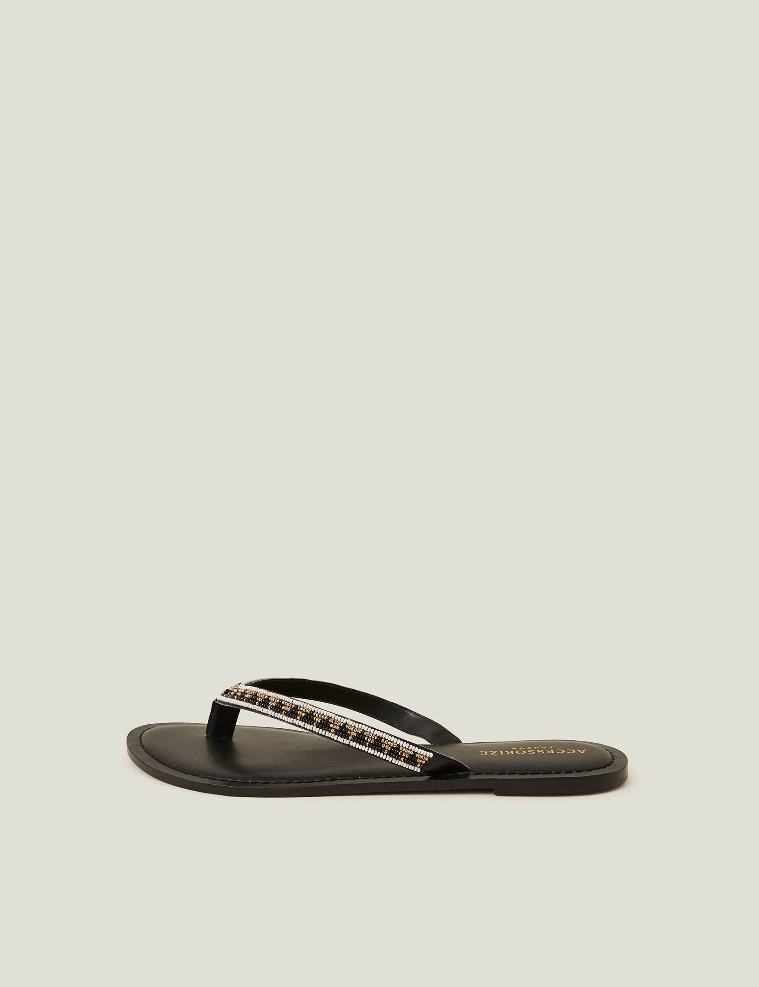 Embellished Toe Thong Sandals 2 of 4