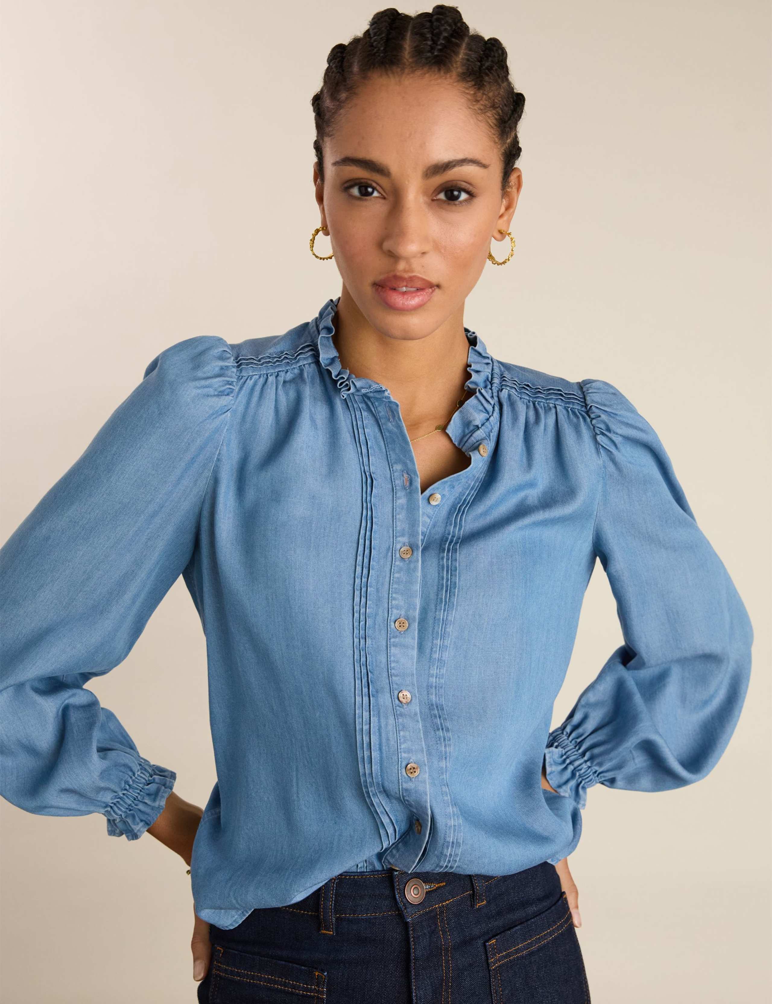 Frill Neck Blouse 5 of 5