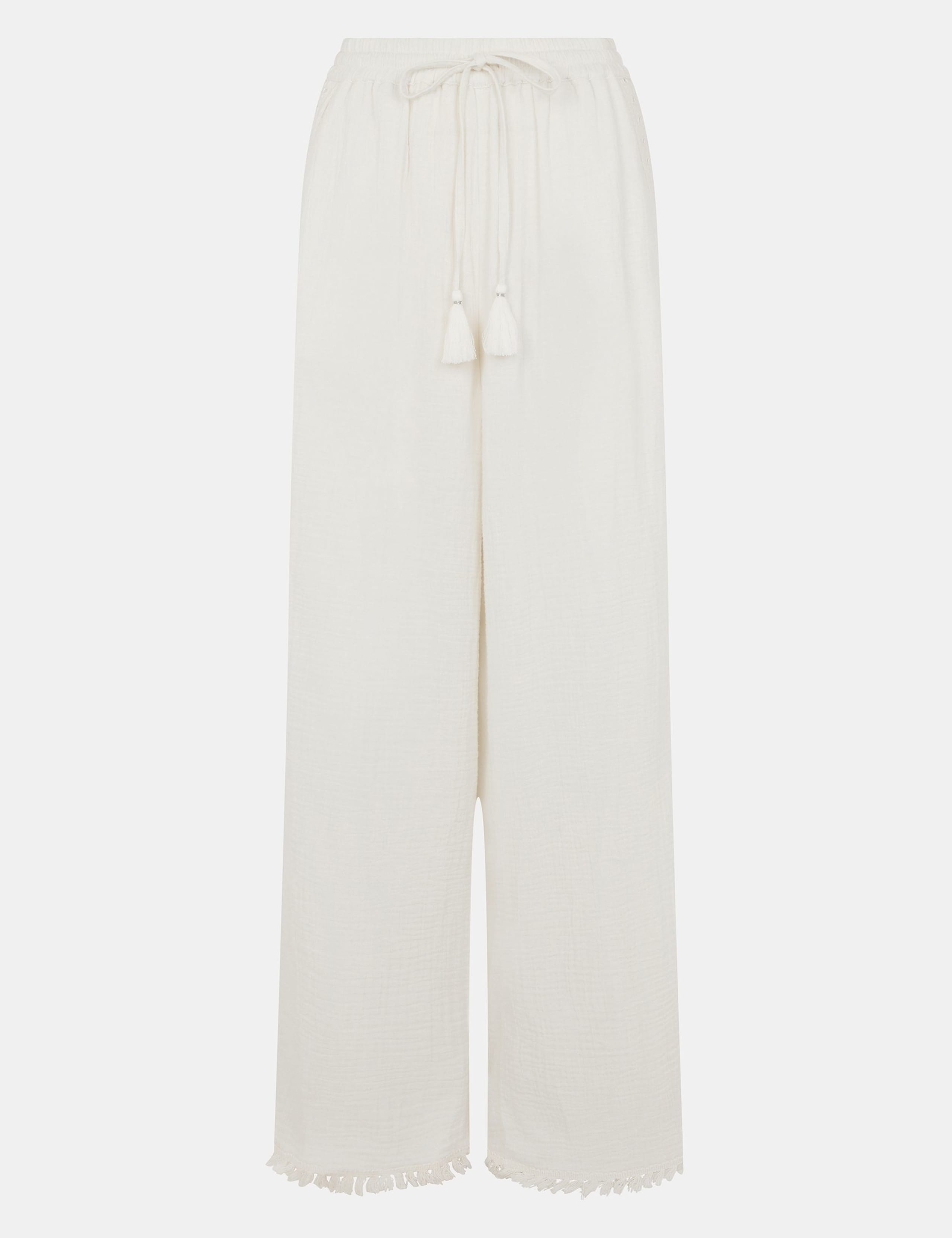 Pure Cotton Beach Trousers 2 of 4