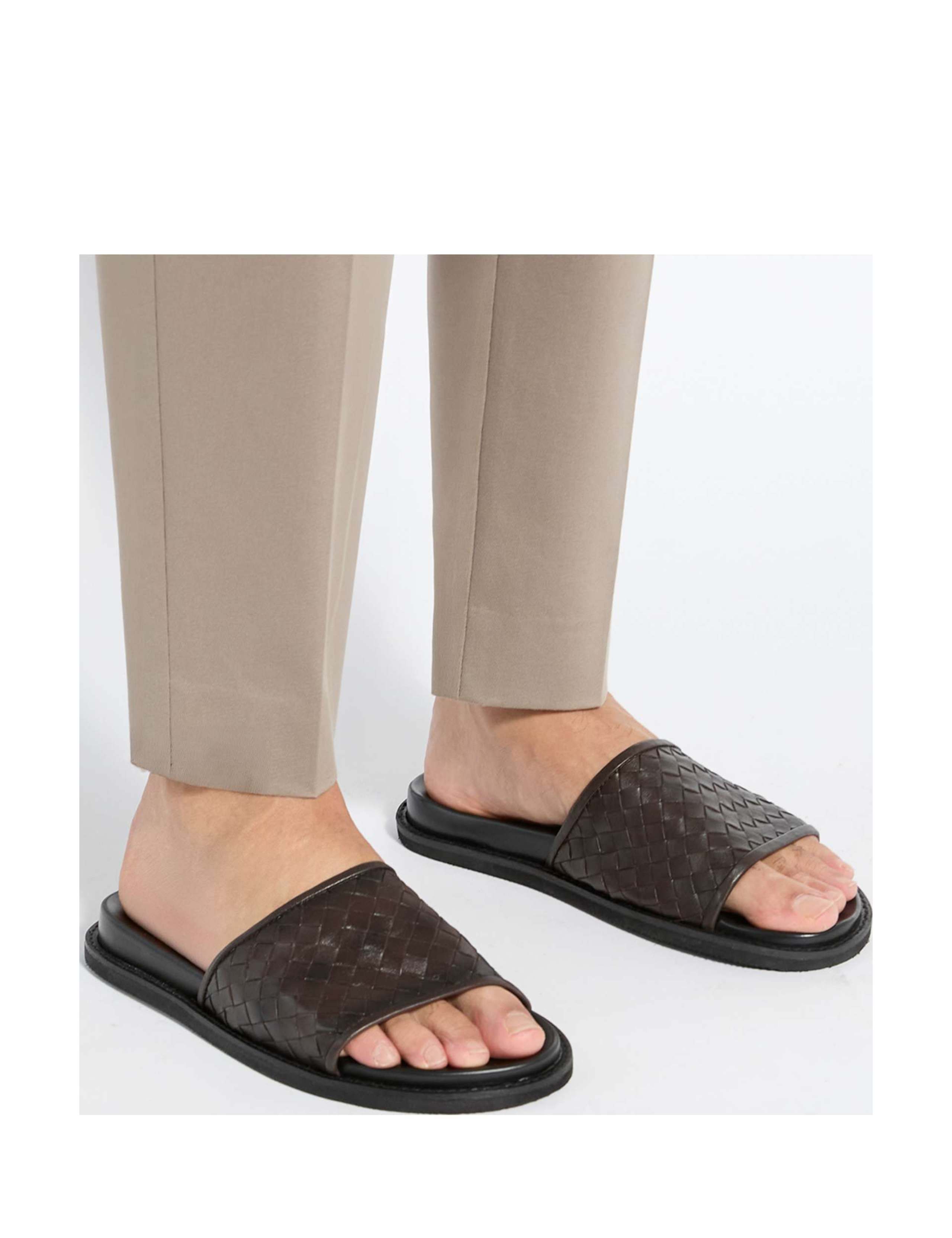 Leather Sliders 3 of 6