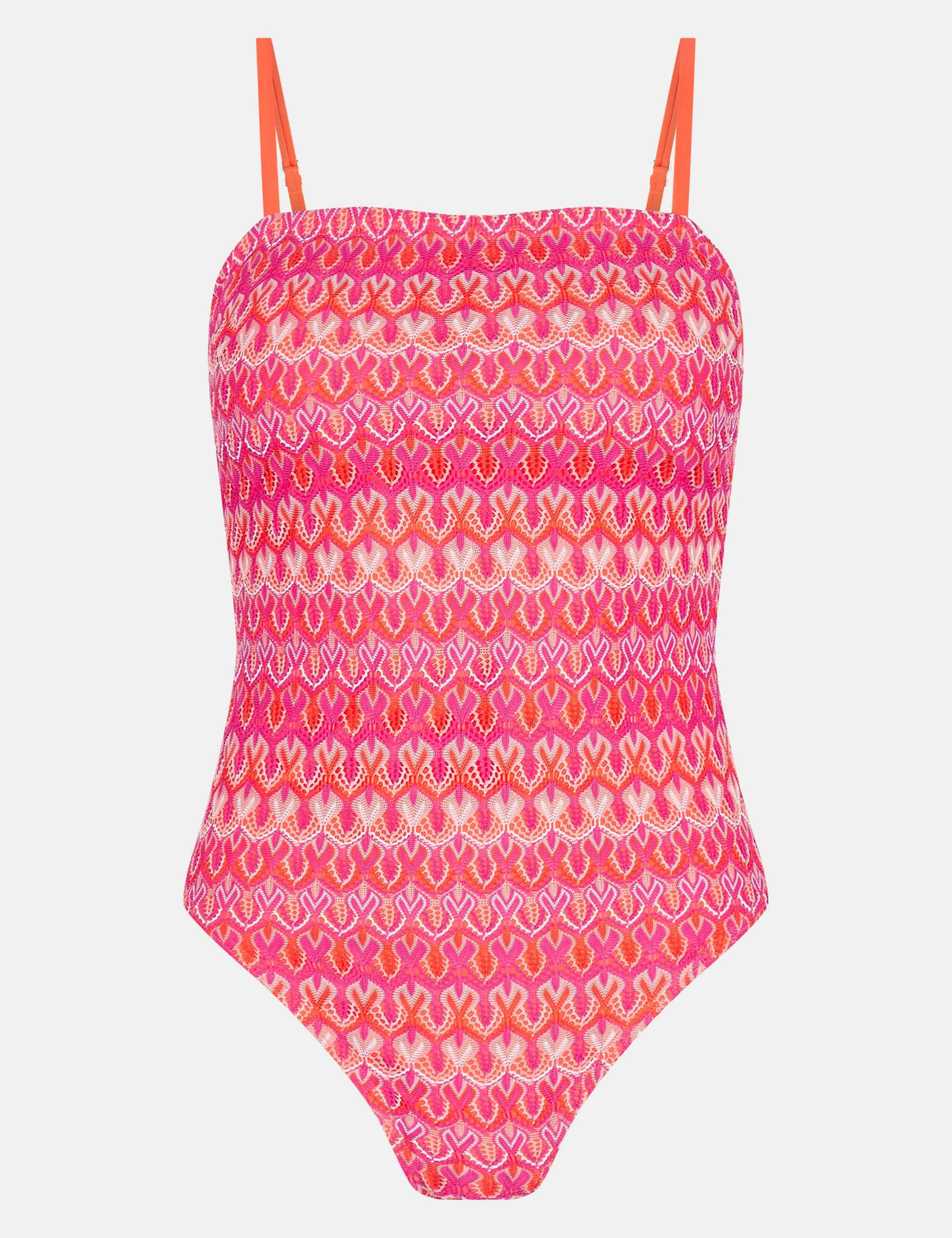 Crochet Bandeau Swimsuit 2 of 4