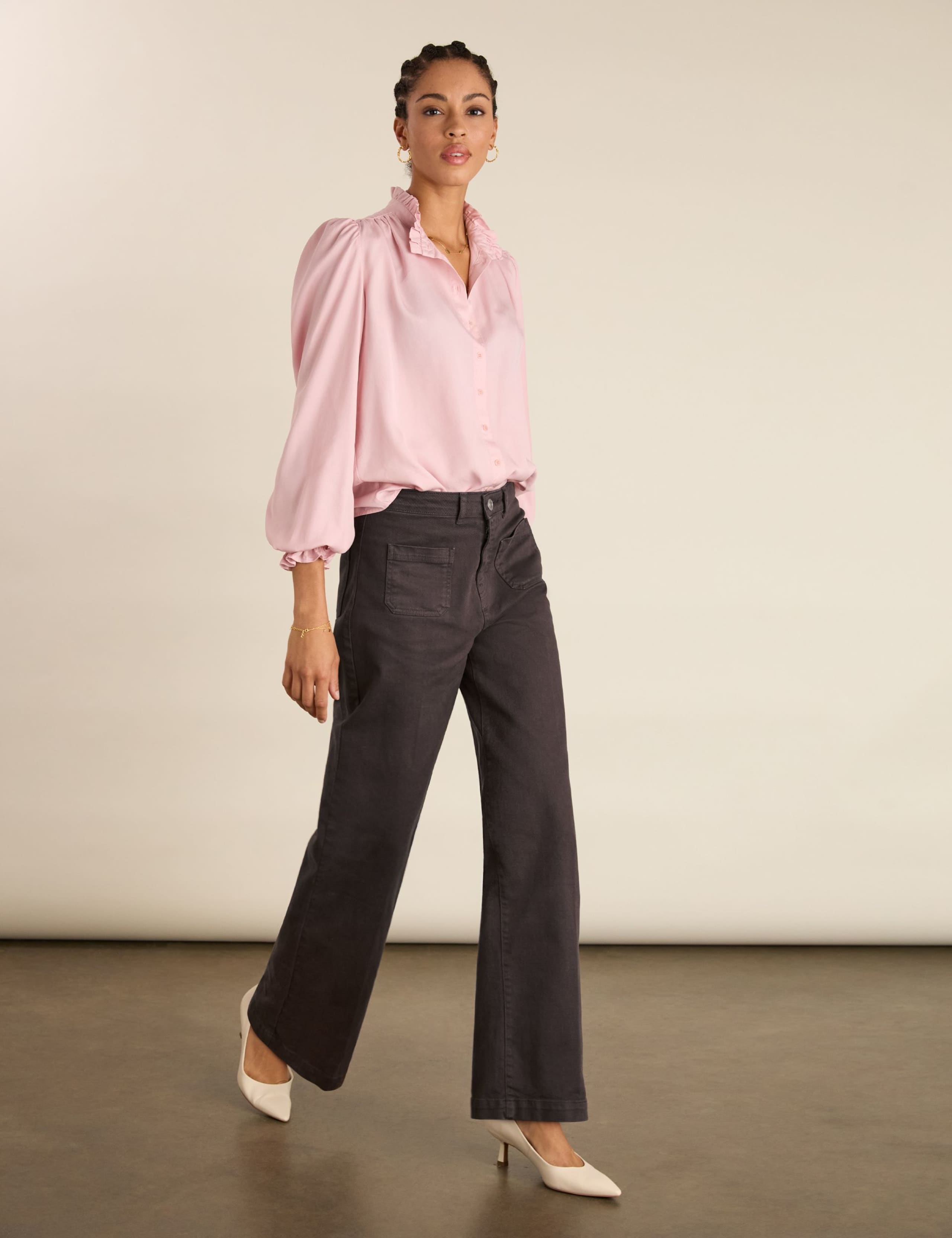 High Waisted Wide Leg Jeans 6 of 6