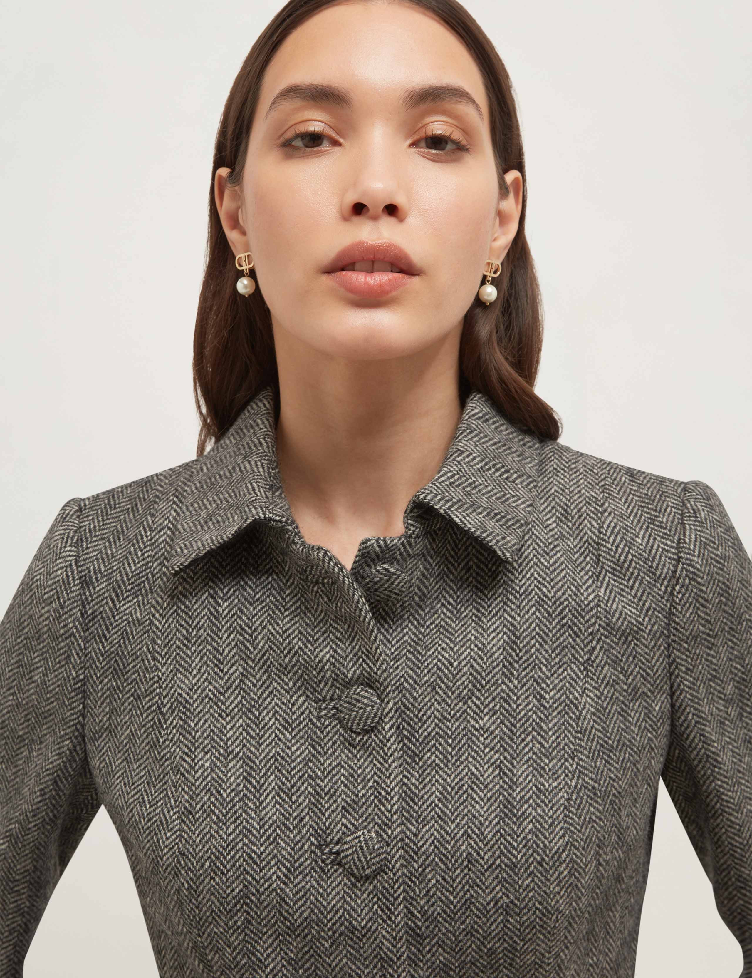 Pure Wool Textured Short Jacket 4 of 9
