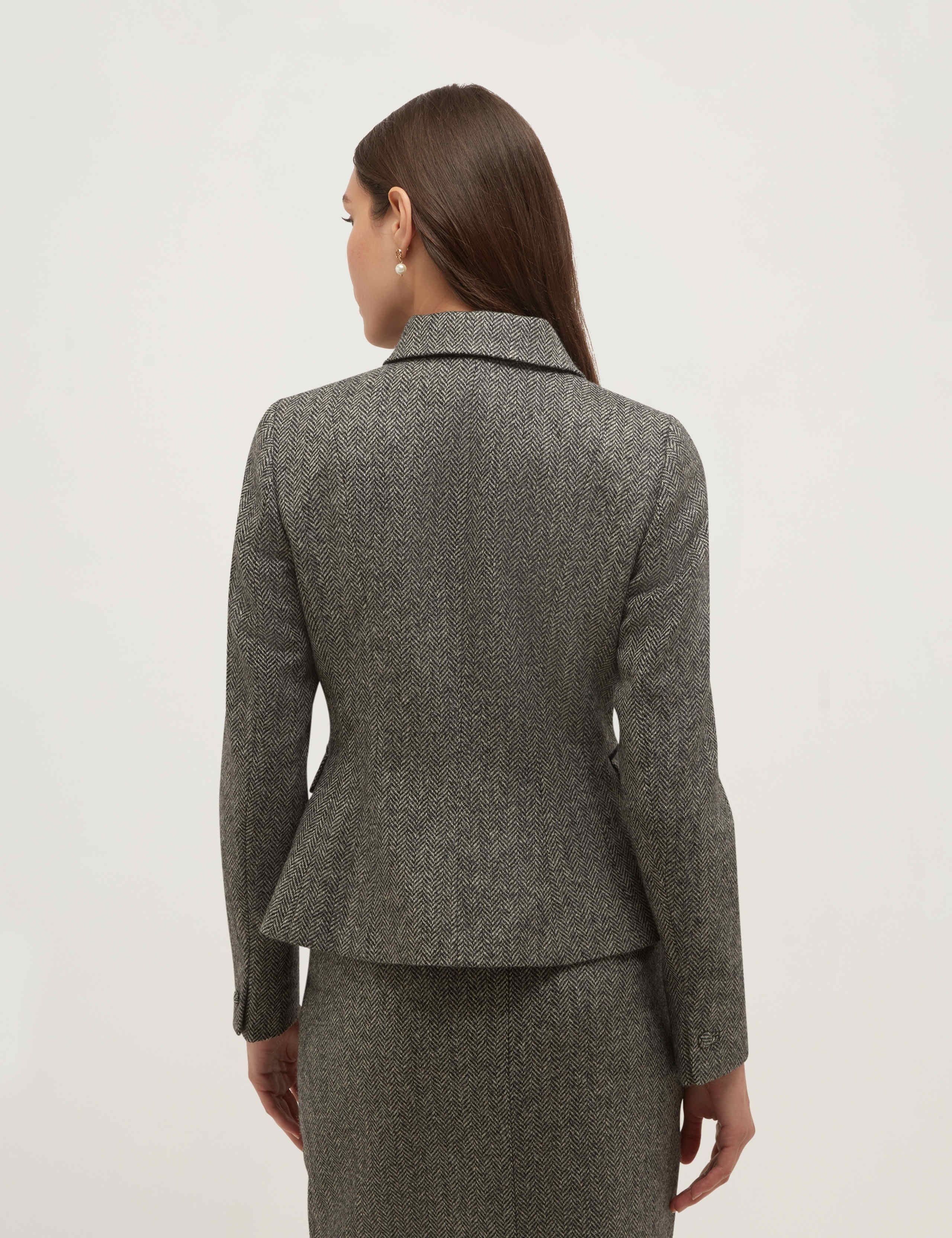 Pure Wool Textured Short Jacket 7 of 9