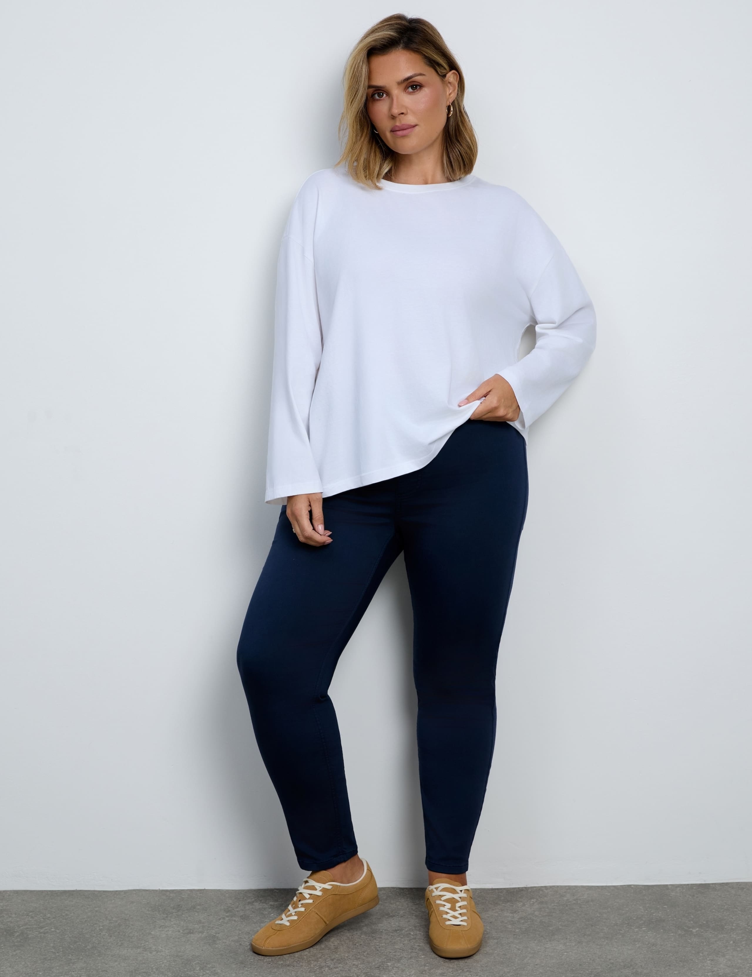 Pure Cotton Round Neck Top 1 of 4