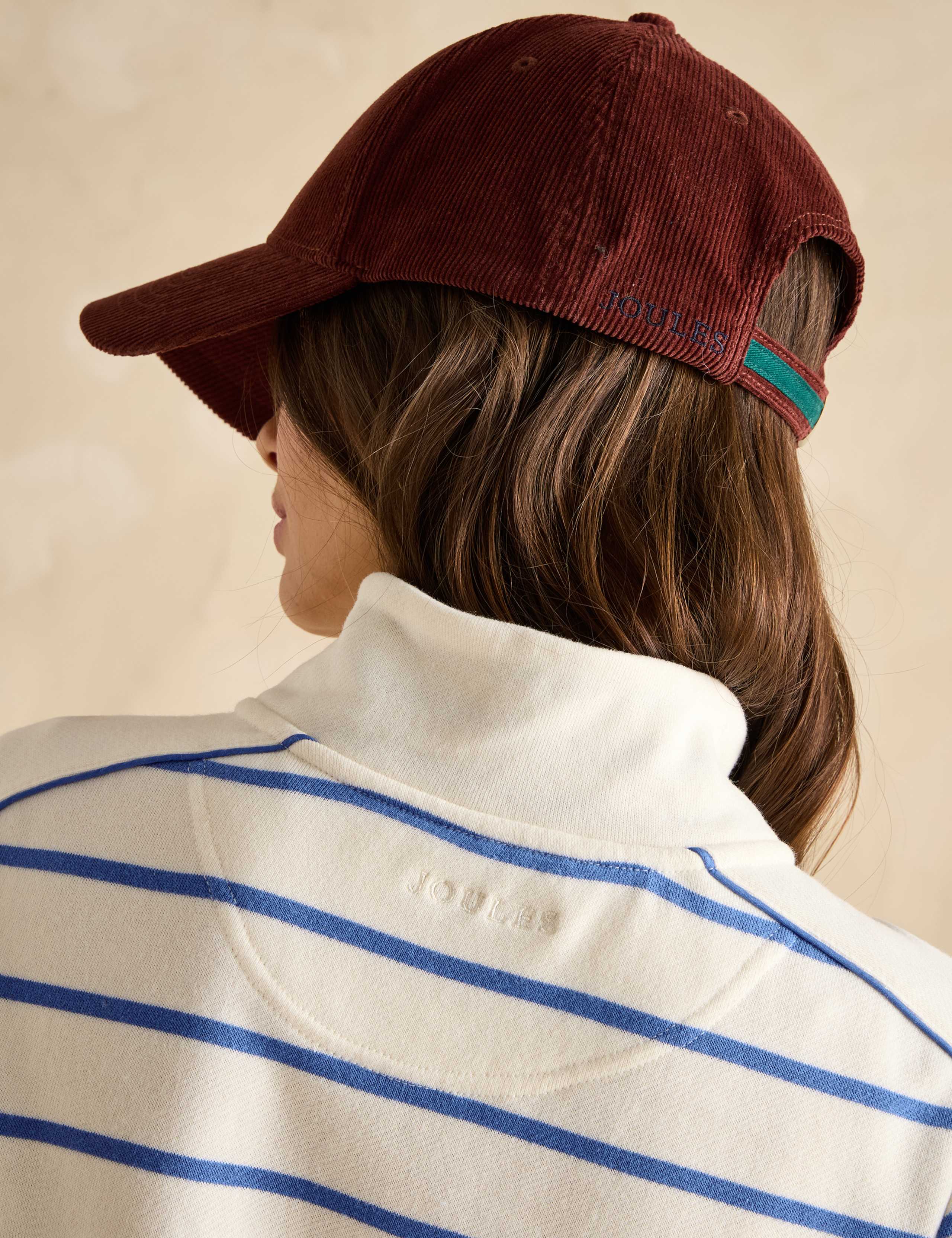 Pure Cotton Striped Funnel Neck Sweatshirt 7 of 7