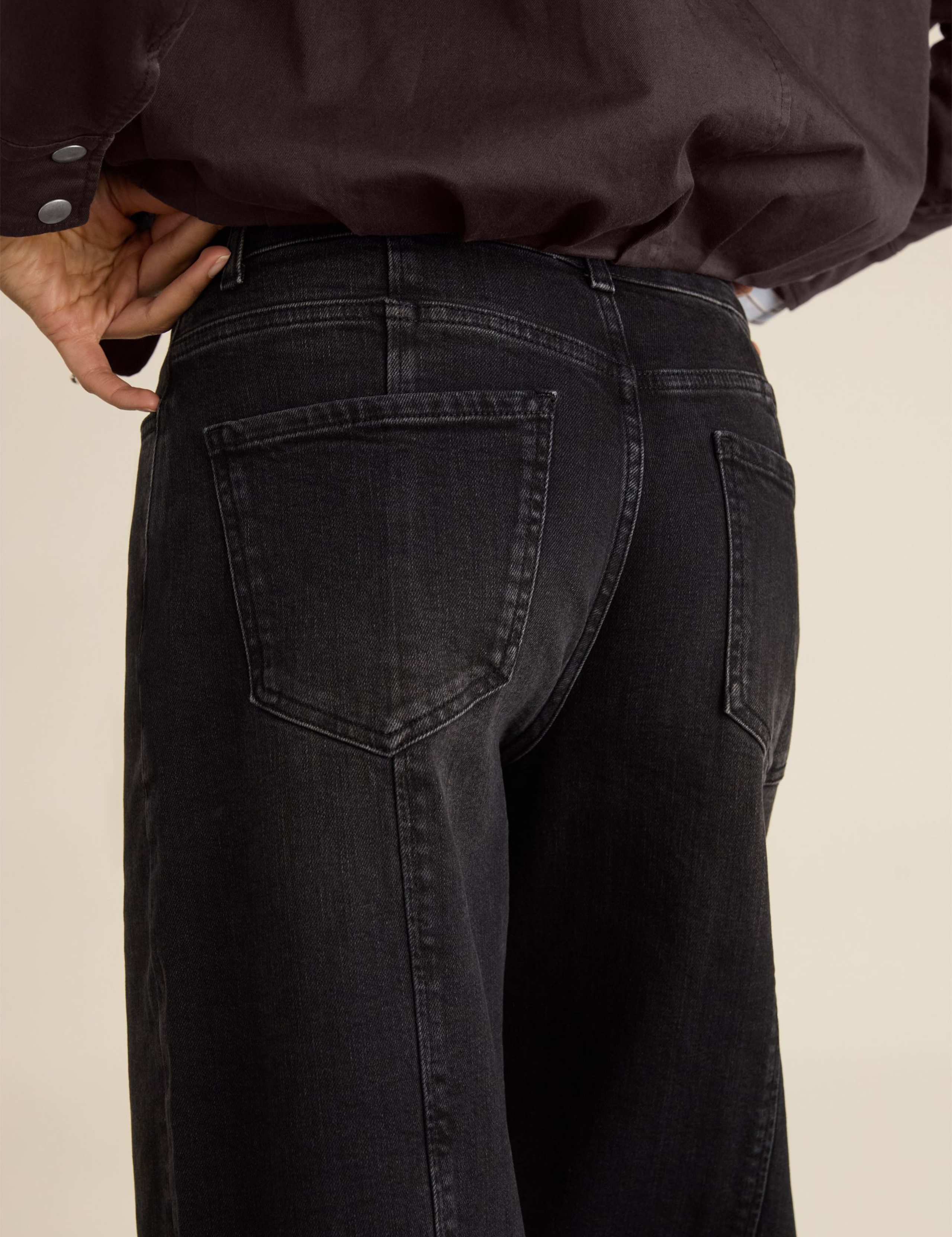 High Waisted Barrel Jeans 6 of 6