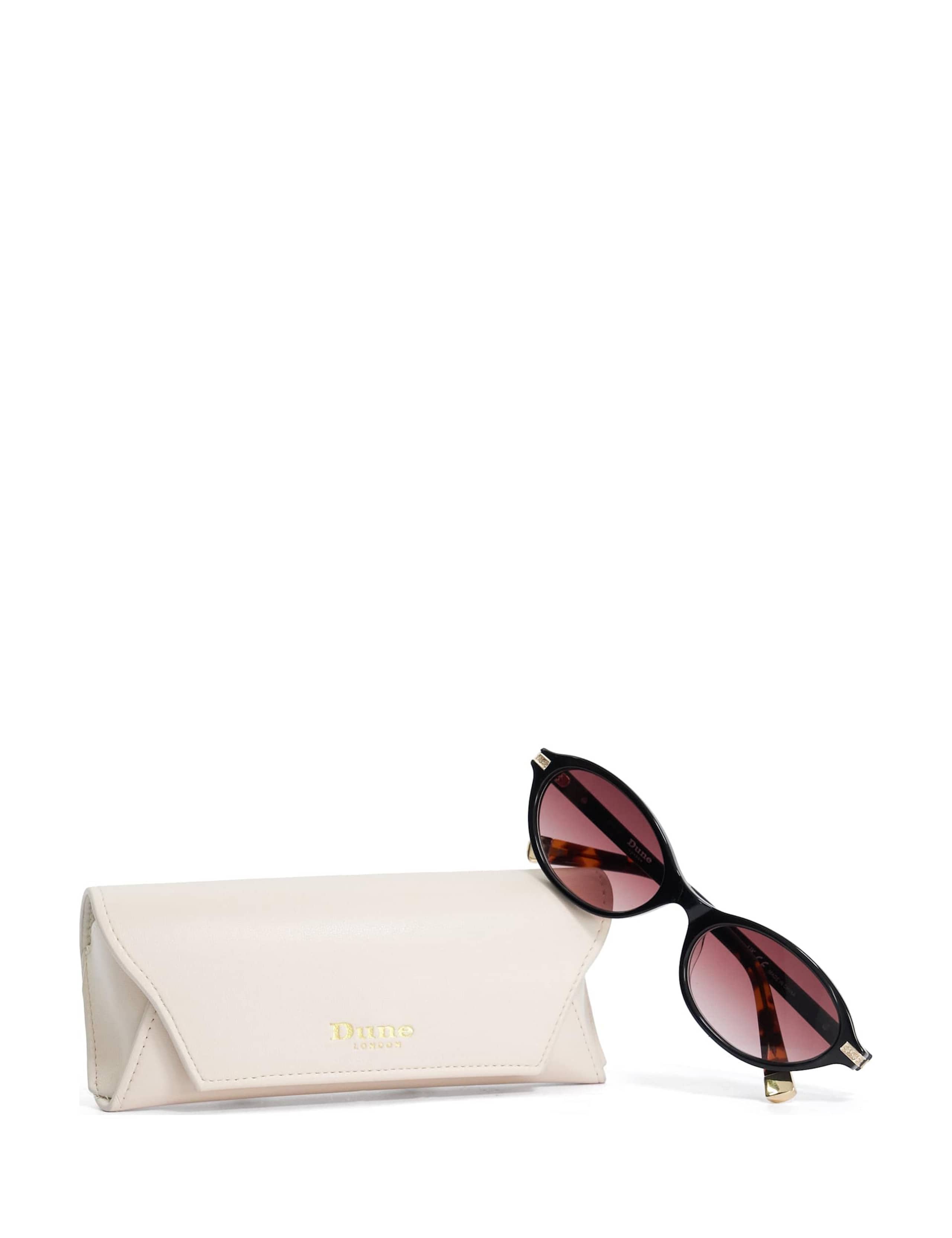 Acetate Oval Sunglasses 3 of 5