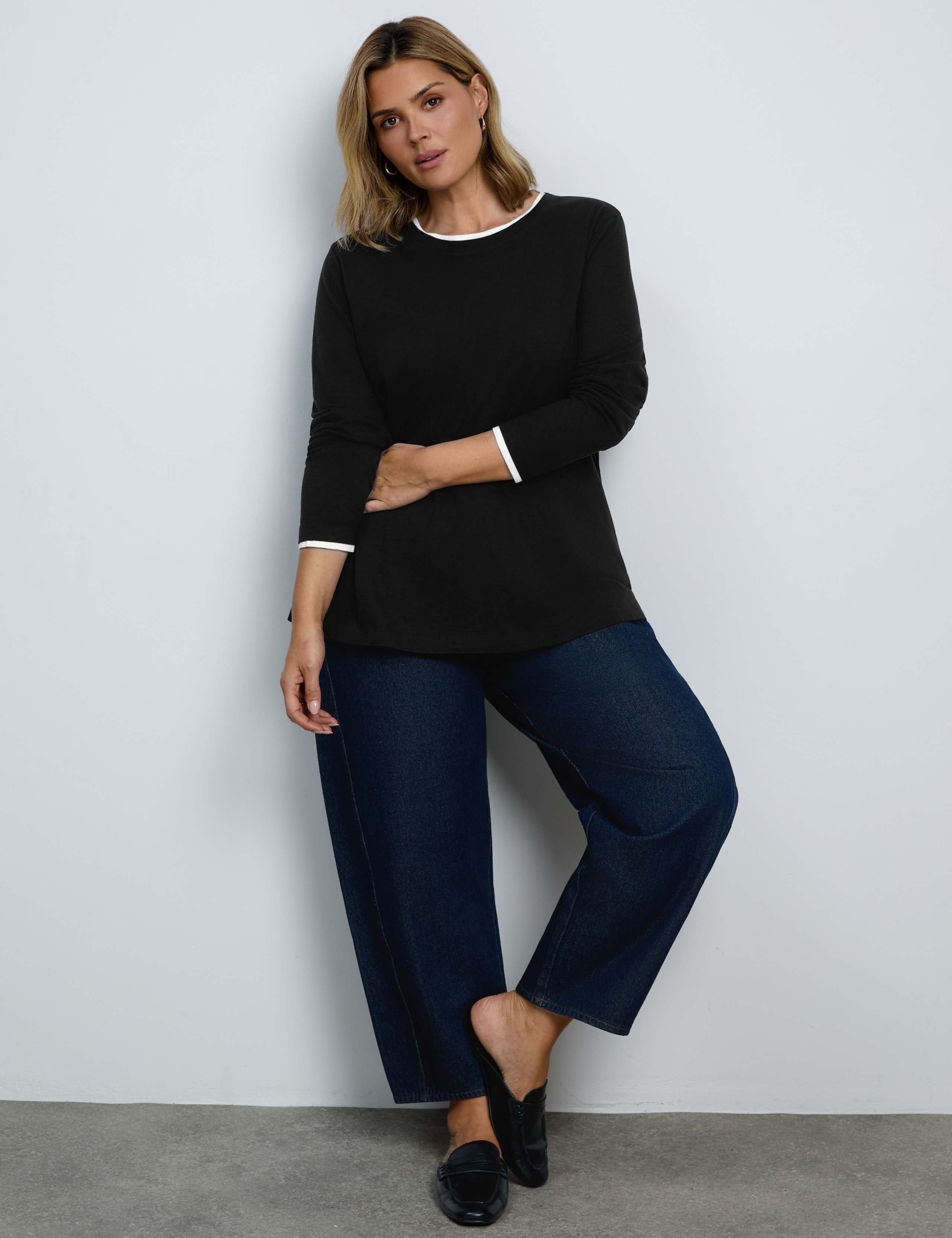 Pure Cotton Scoop Neck Top 3 of 6