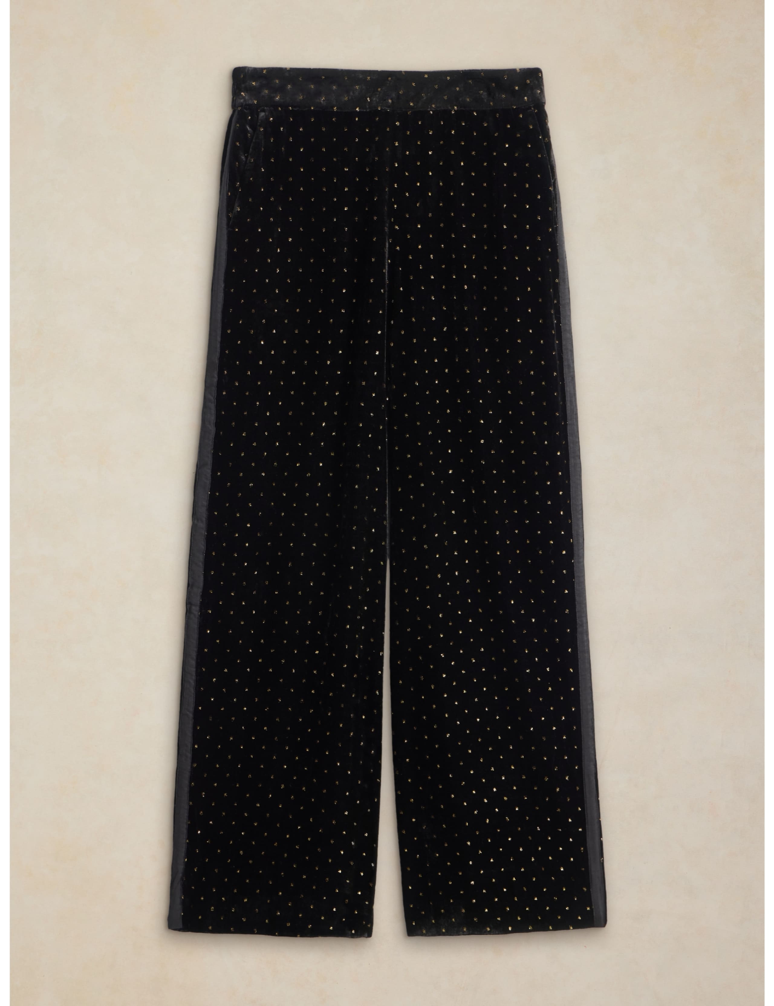 Velvet Wide Leg Trousers 2 of 6