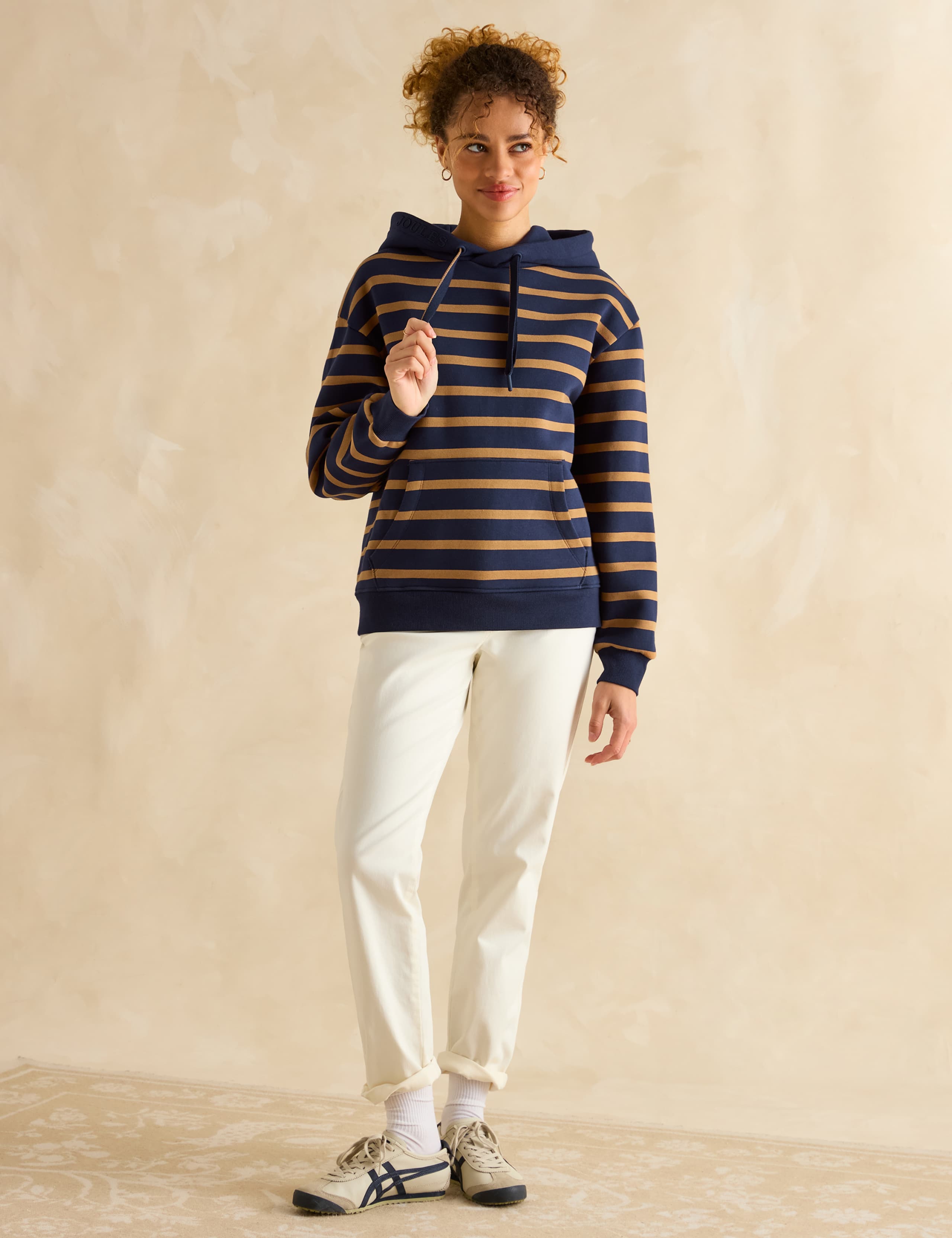 Cotton Rich Striped Hoodie 3 of 6