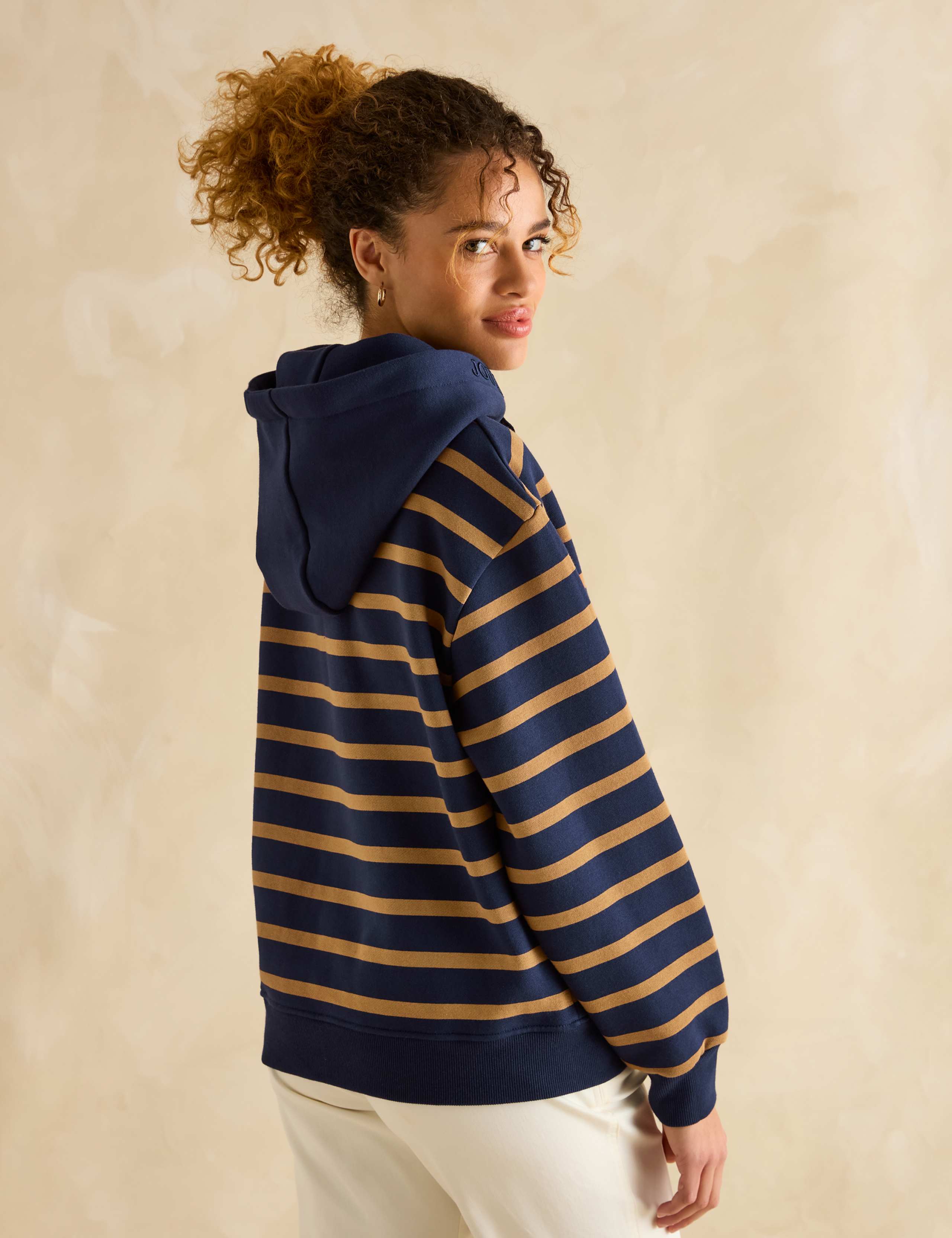 Cotton Rich Striped Hoodie 4 of 6
