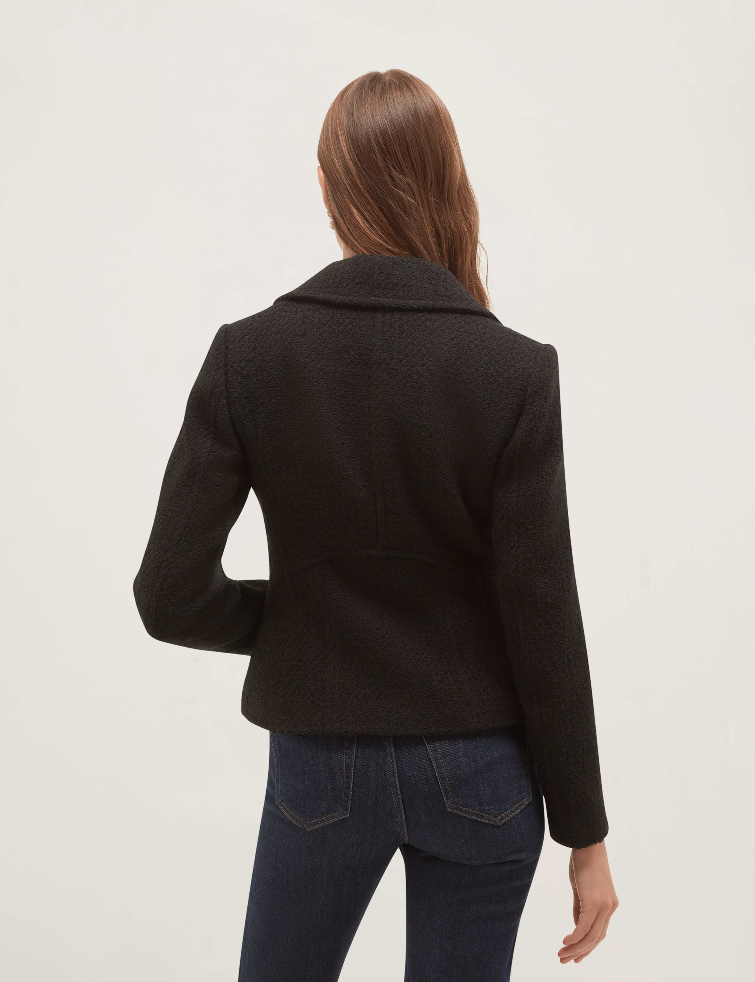 Cotton Rich Textured Short Jacket 3 of 5
