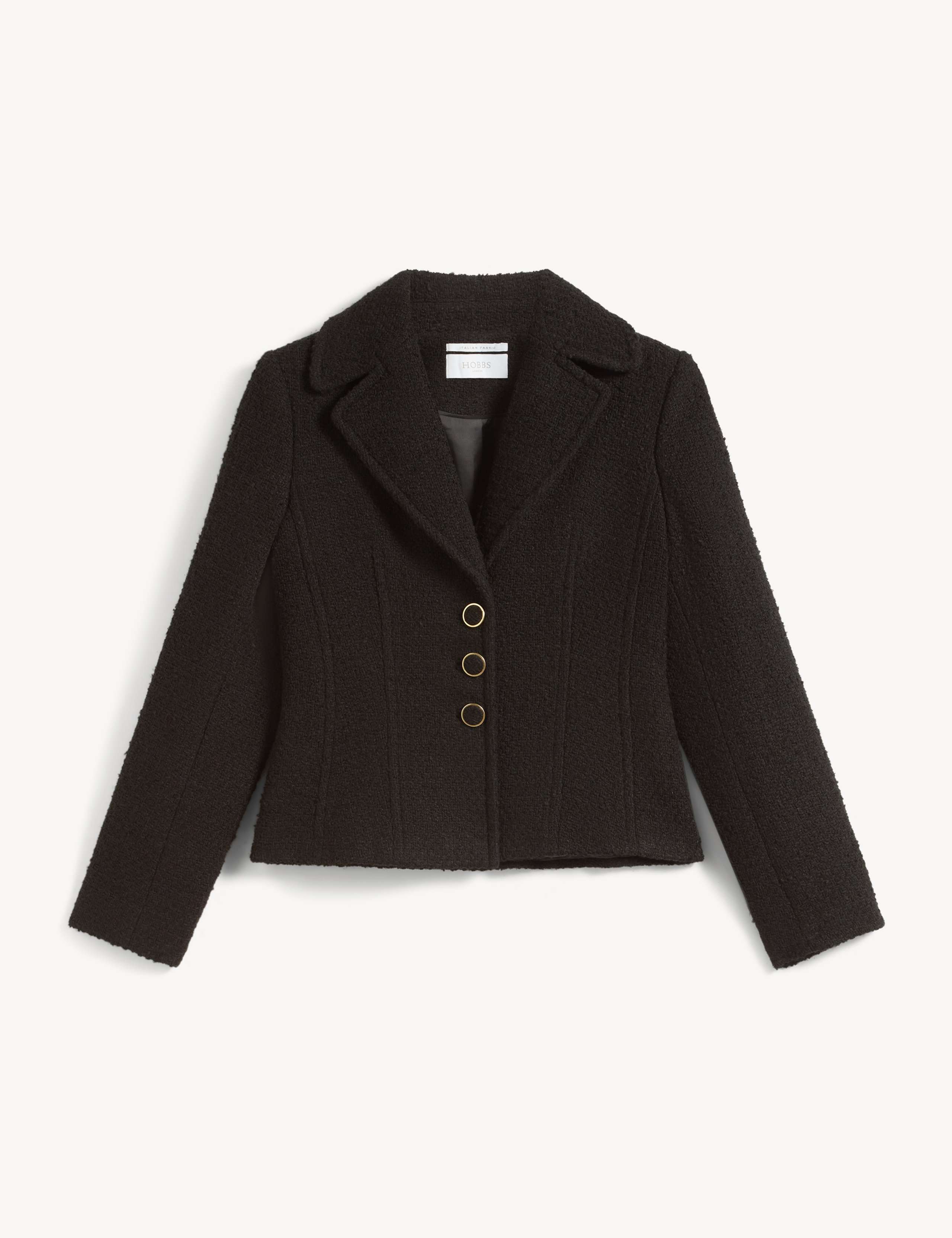 Cotton Rich Textured Short Jacket 2 of 5