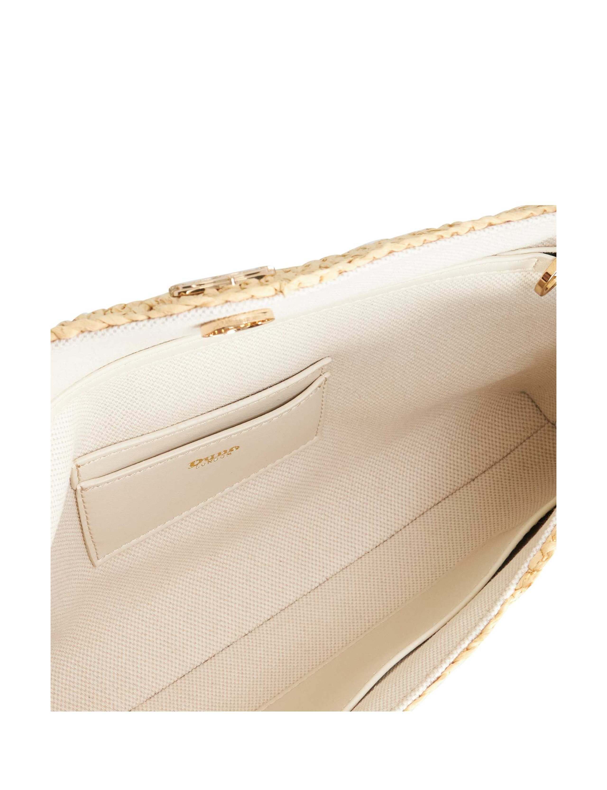 Raffia Chain Strap Clutch Bag 5 of 5
