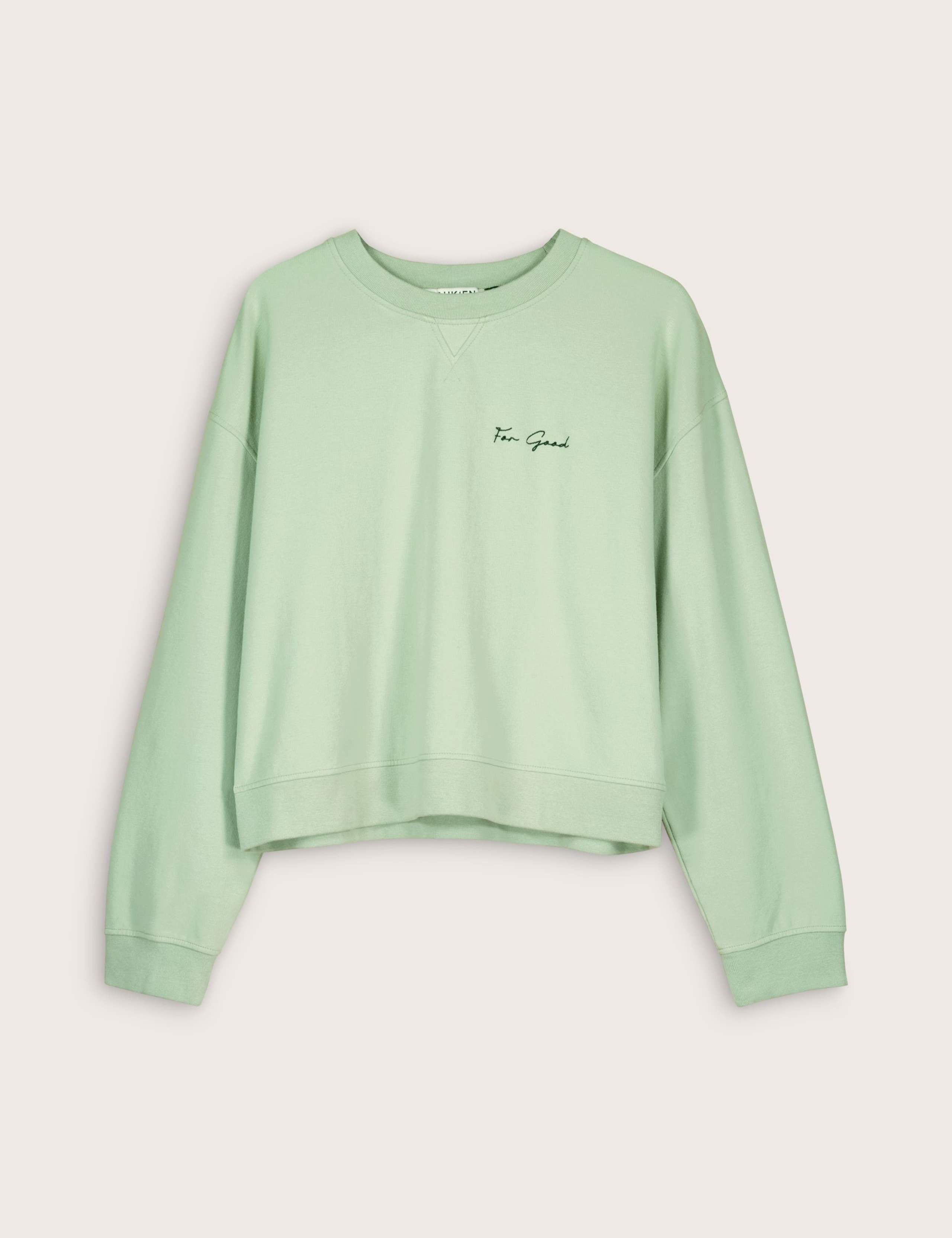 Cotton Rich Crop Sweatshirt 2 of 4