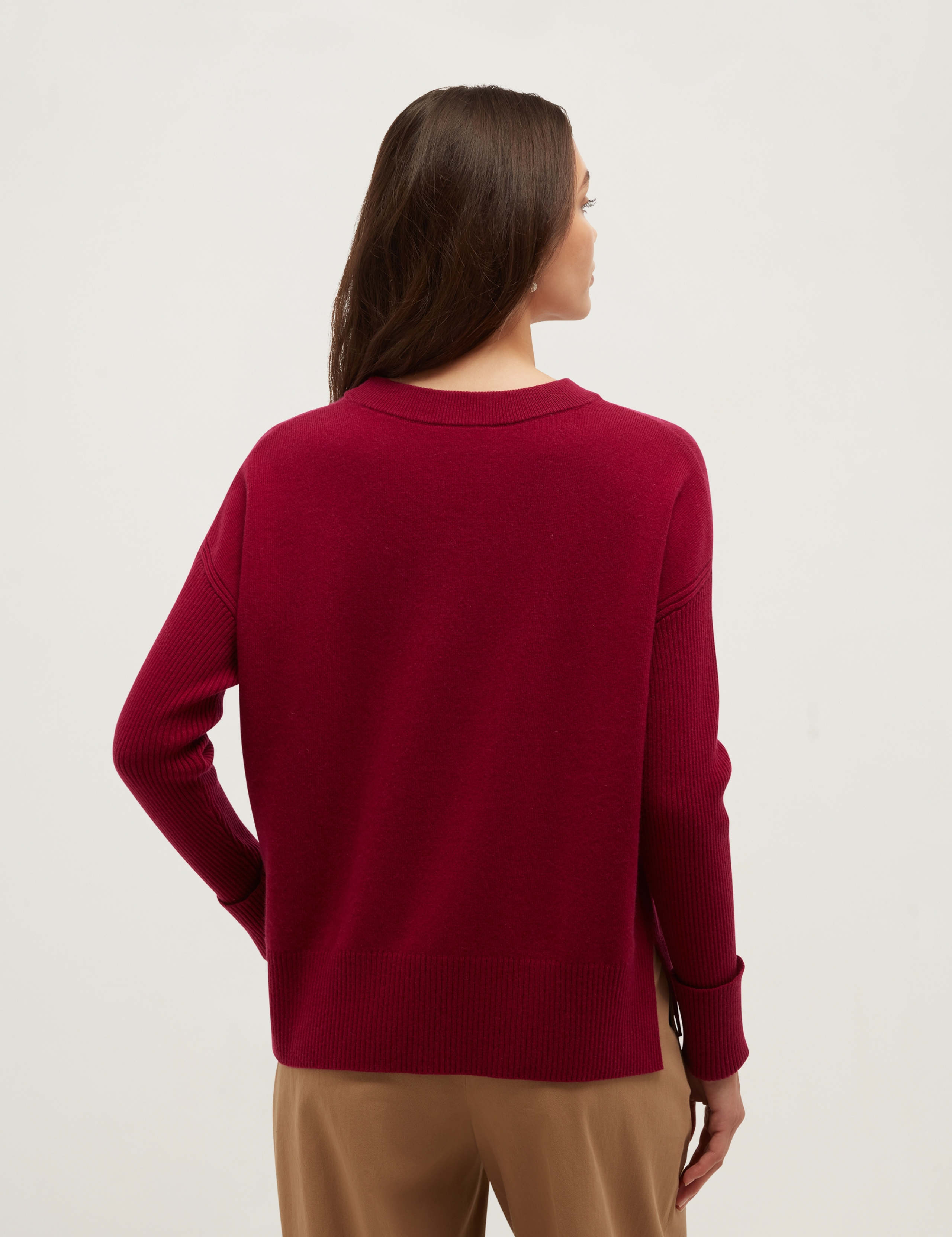 Wool Blend Crew Neck Jumper 3 of 5