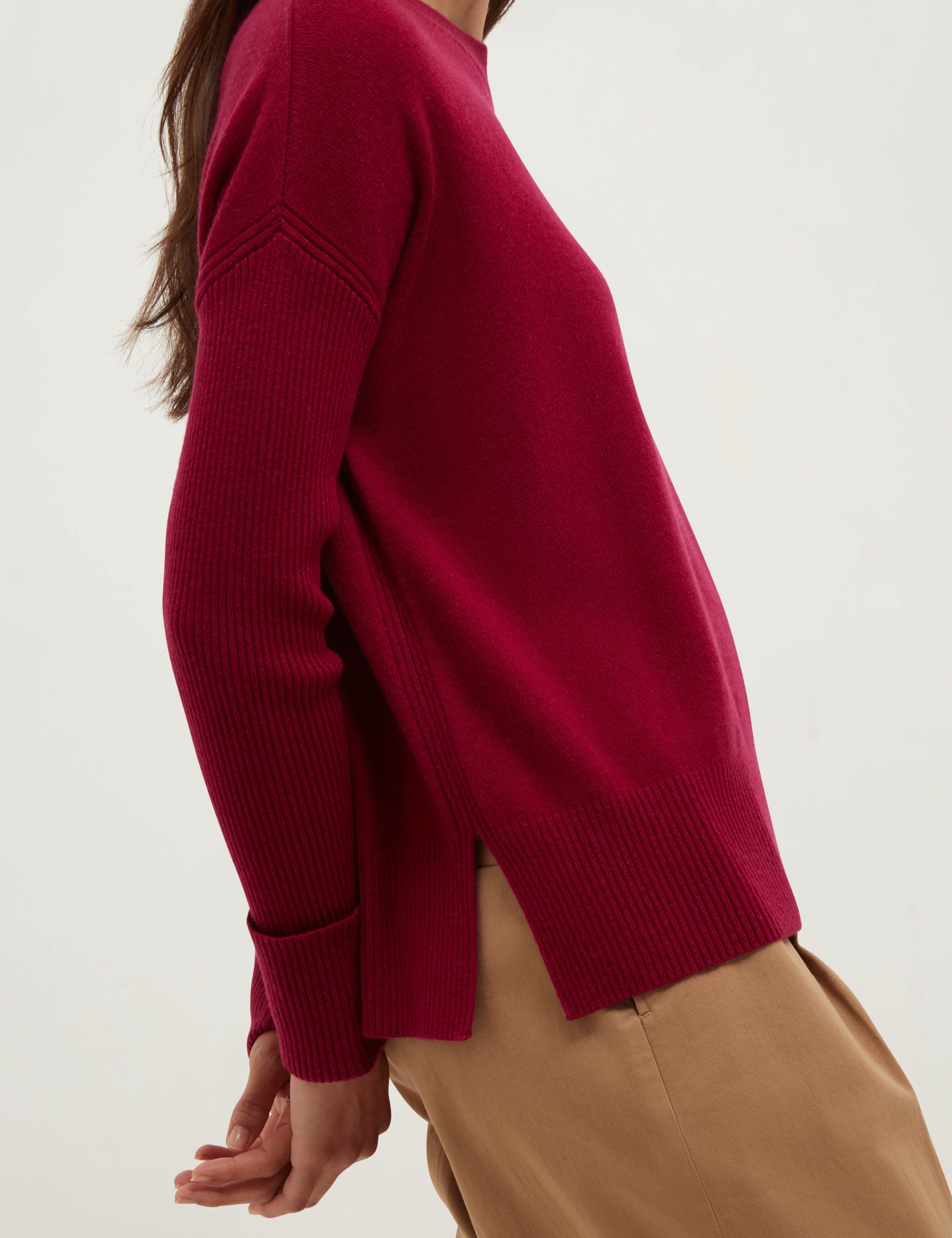 Wool Blend Crew Neck Jumper 4 of 5