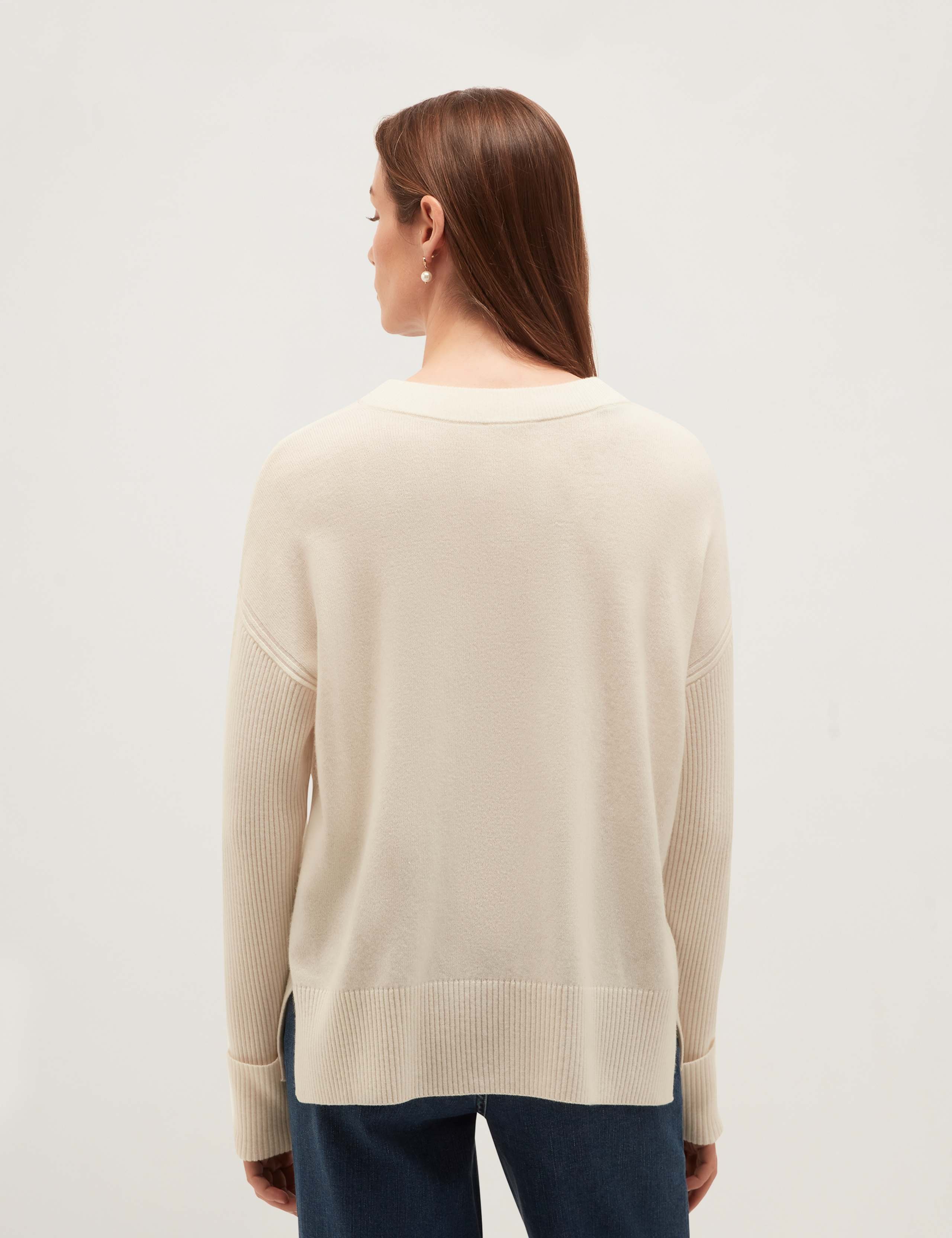 Wool Blend Crew Neck Jumper 4 of 6