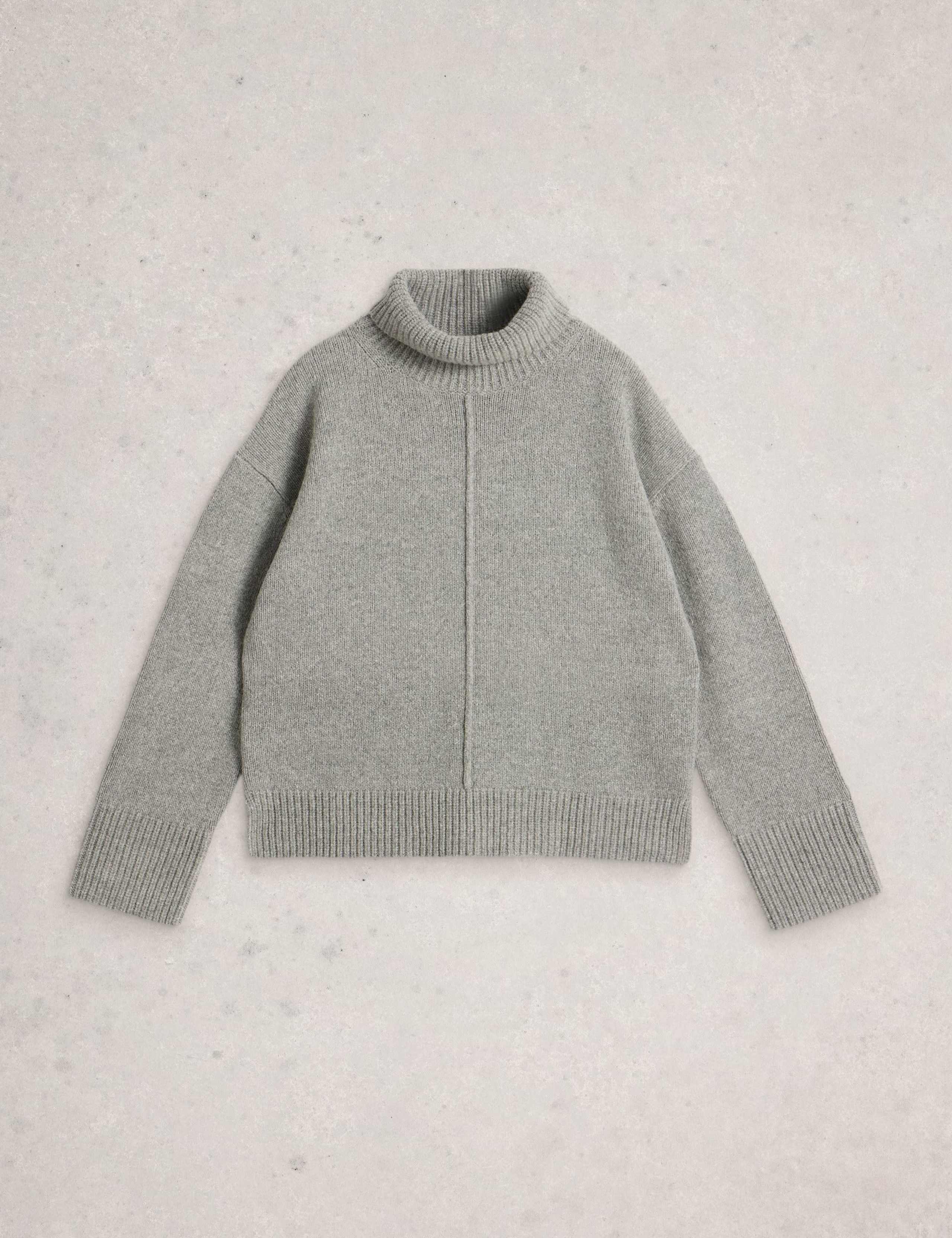 Wool Blend Roll Neck Jumper 2 of 6