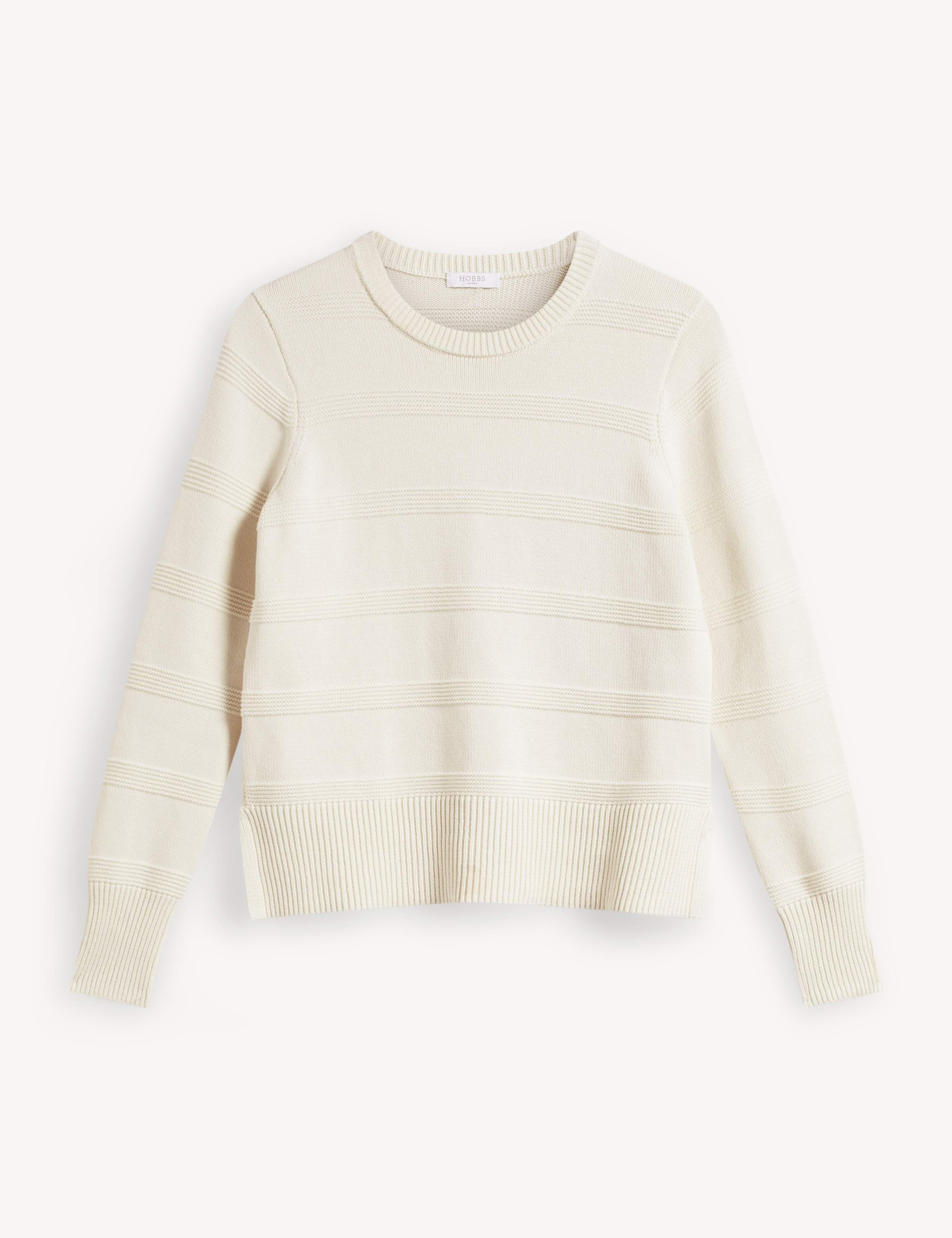 Pure Cotton Crew Neck Jumper 2 of 6