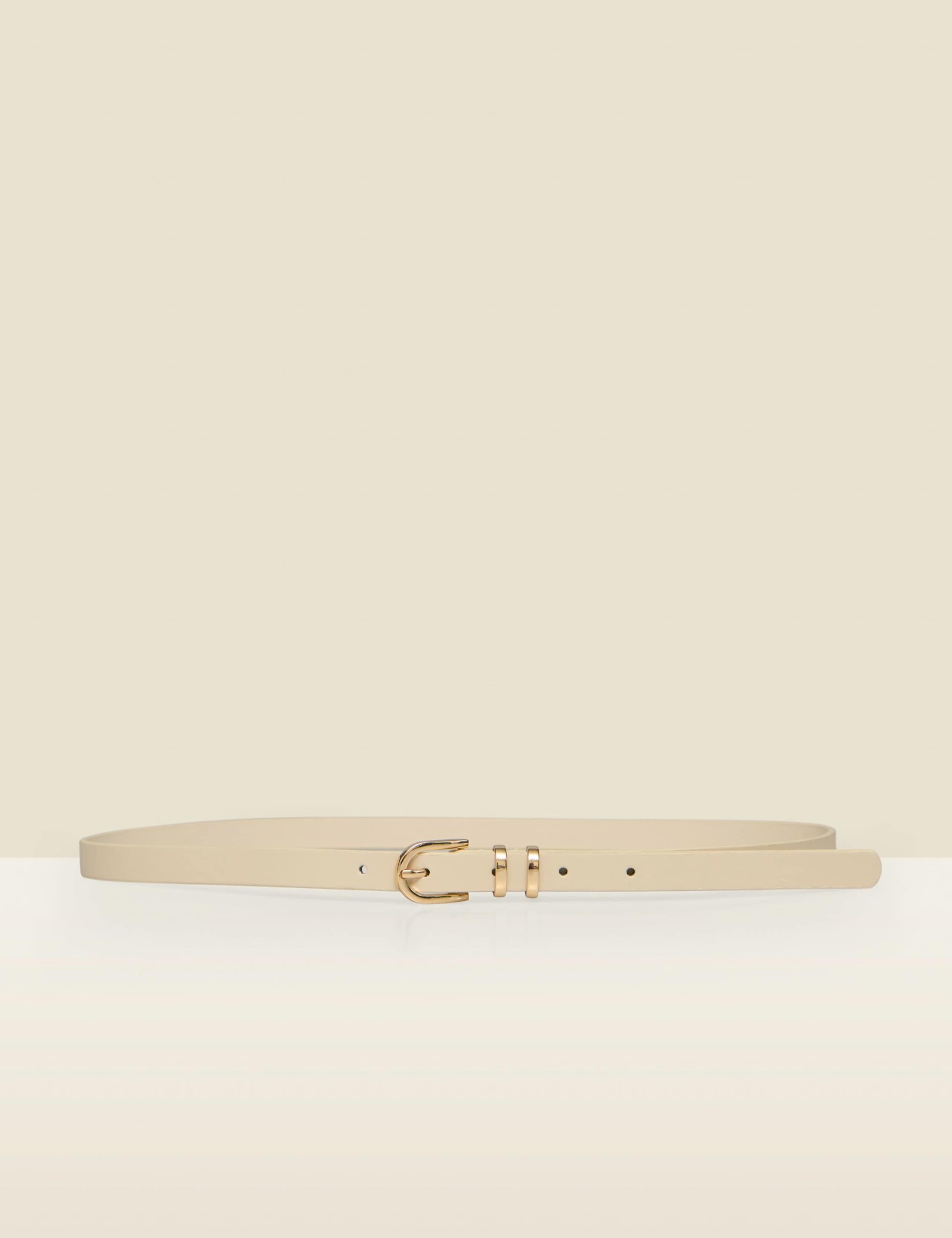 2 Pack Buckle Skinny Waist Belt 3 of 6