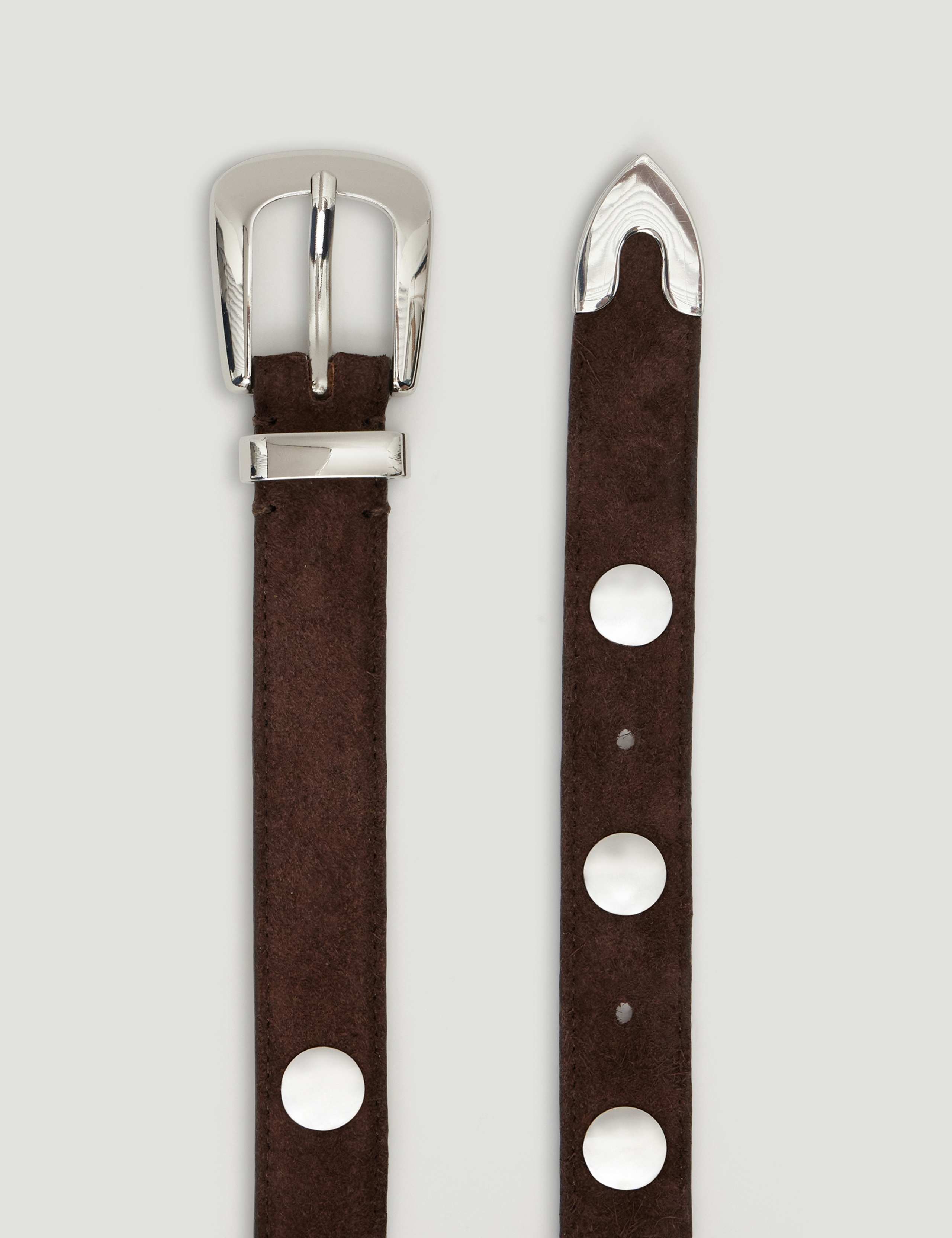Suede Studded Belt 3 of 3
