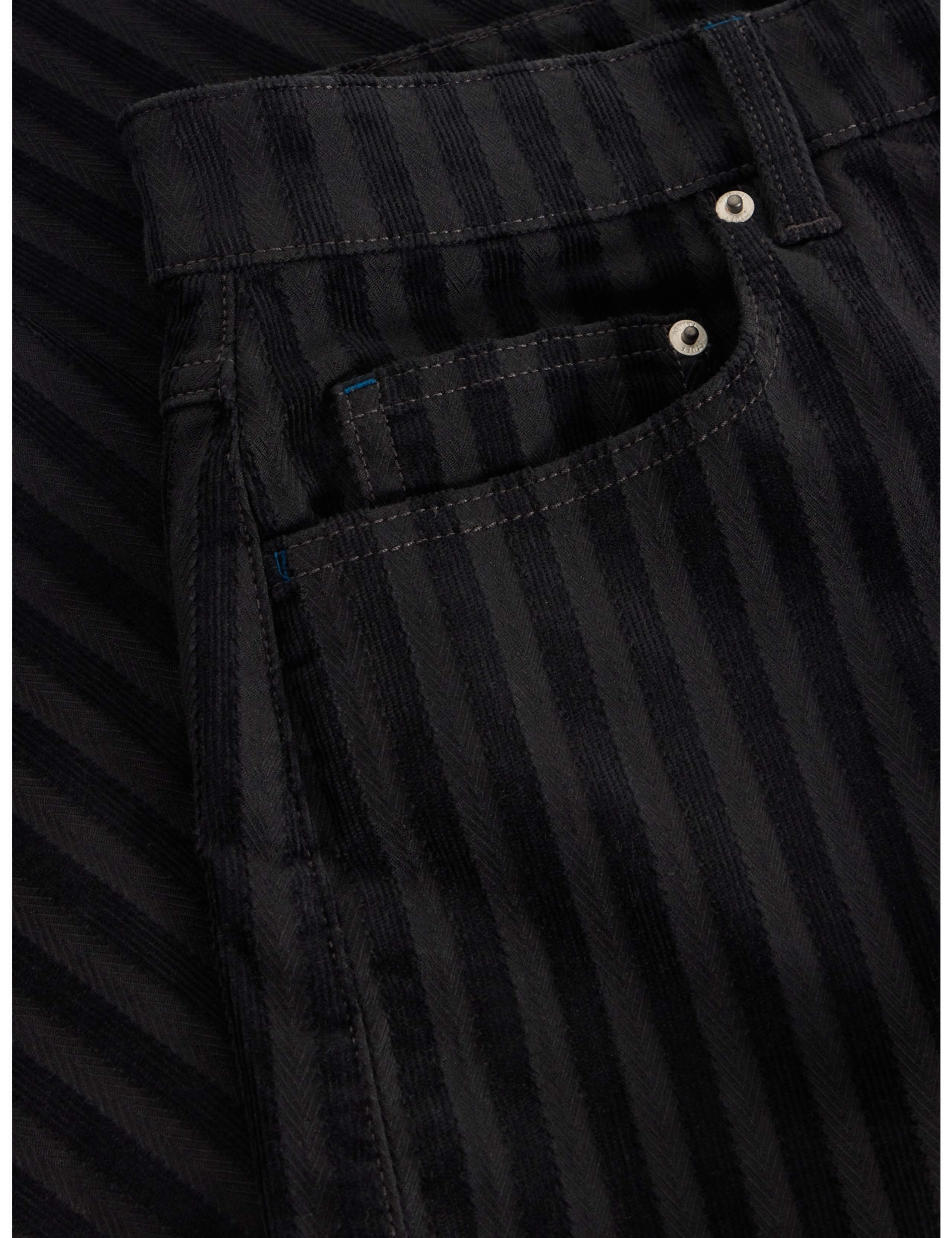 Aubrey Cotton Rich Cord Barrel Leg Ankle Grazer Trousers 6 of 6