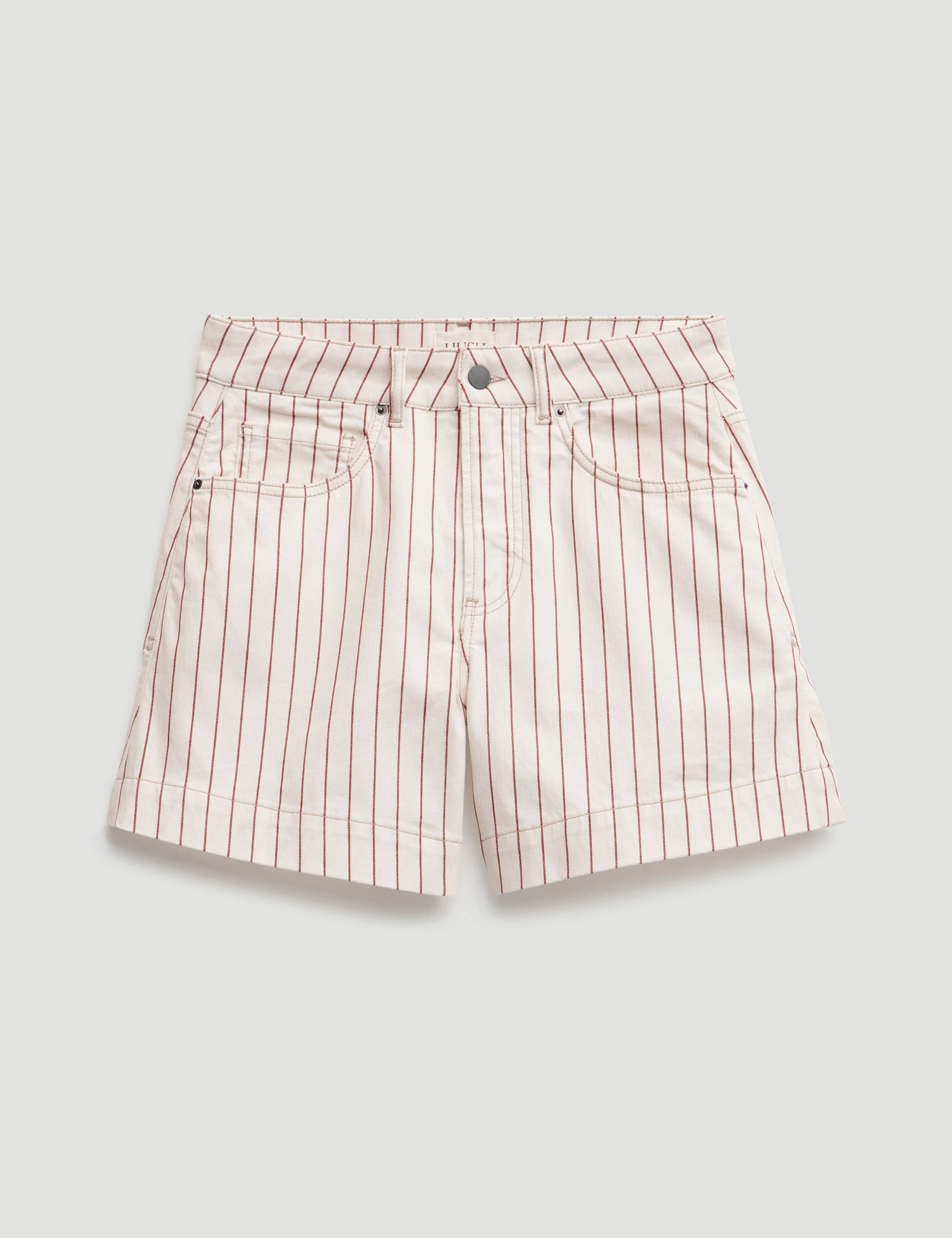 Cotton Rich Striped Shorts 2 of 4