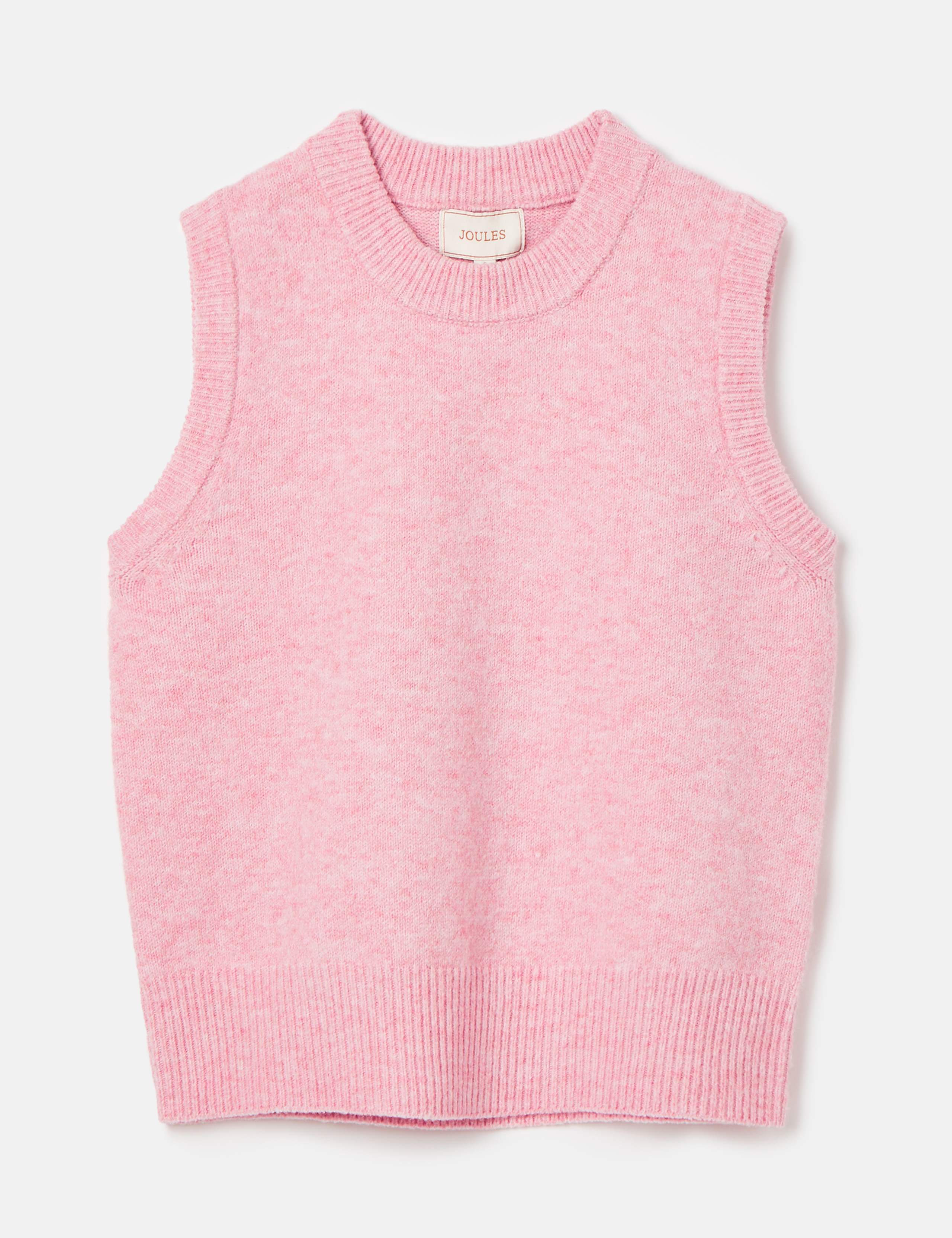 Textured Knitted Vest 2 of 7