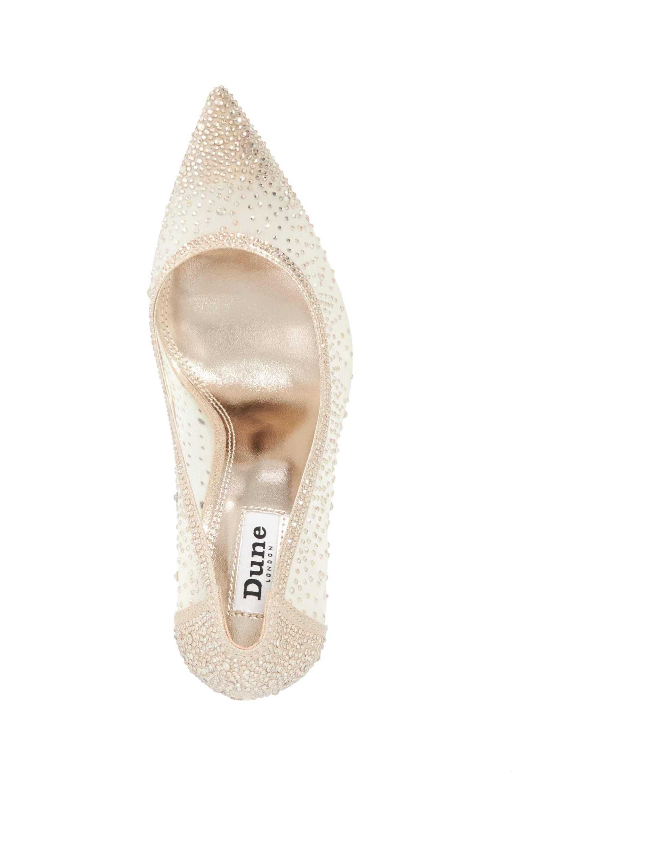 Sparkle Stiletto Heel Pointed Court Shoes 4 of 6