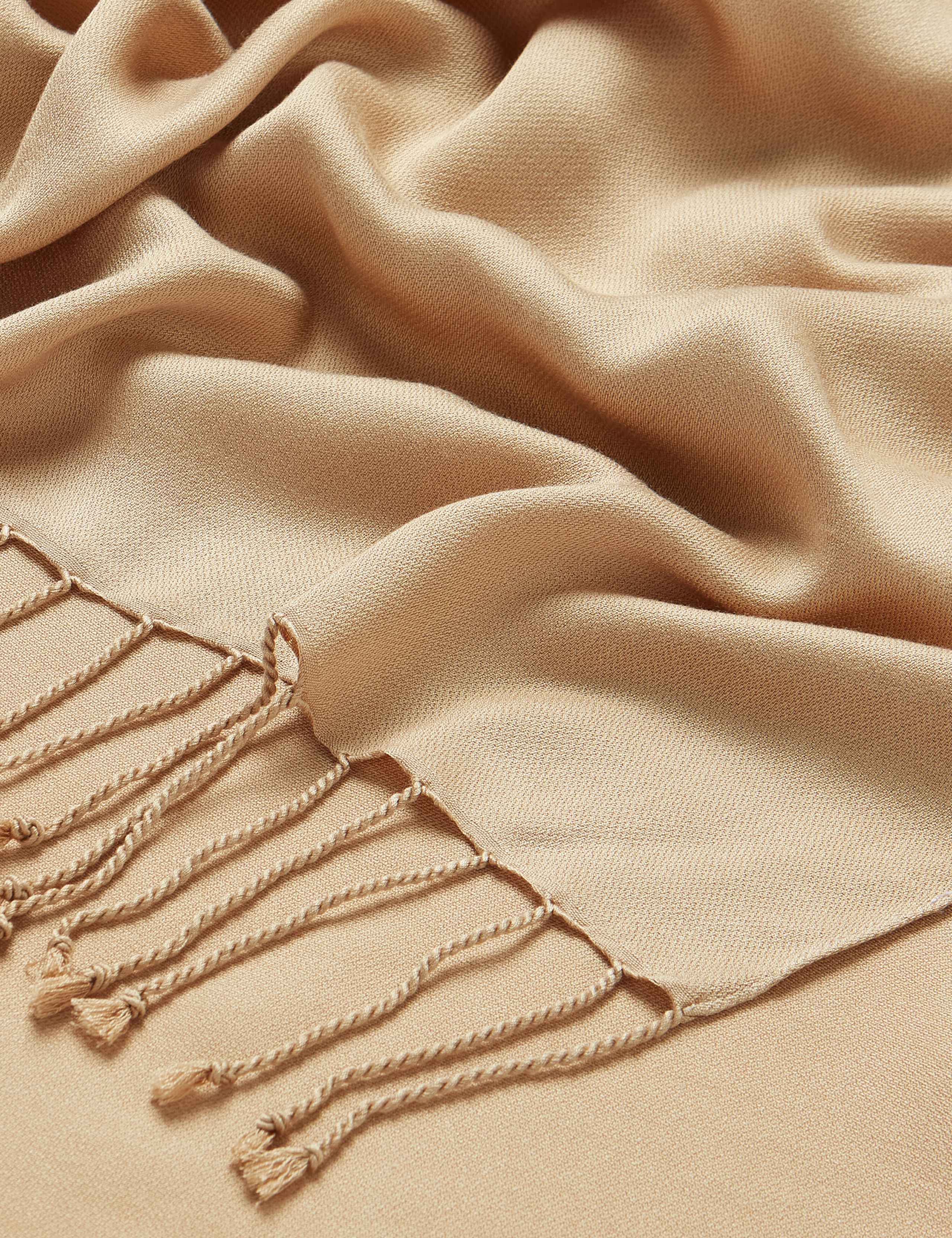 Pure Modal Tassel Scarf 3 of 5