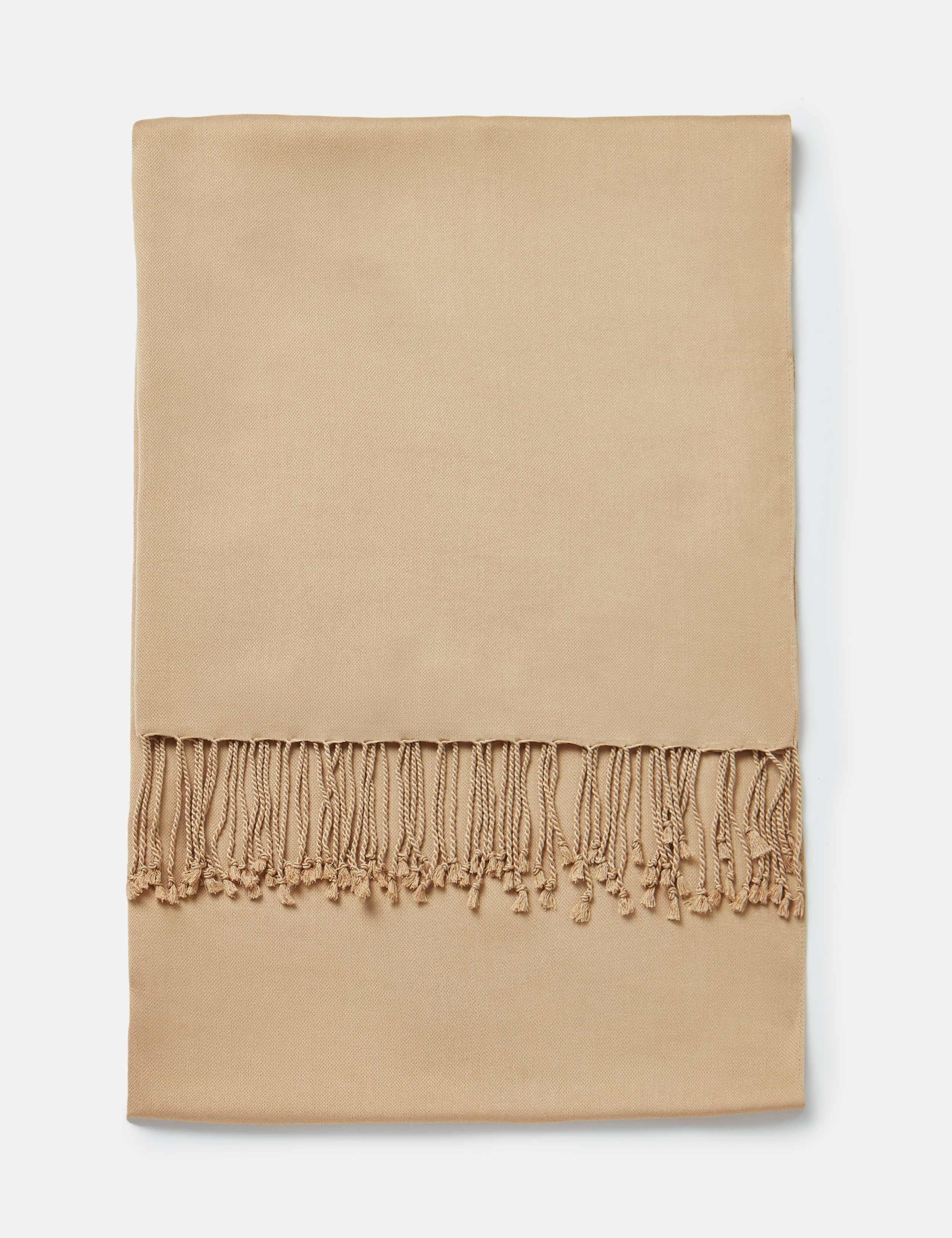 Pure Modal Tassel Scarf 2 of 5
