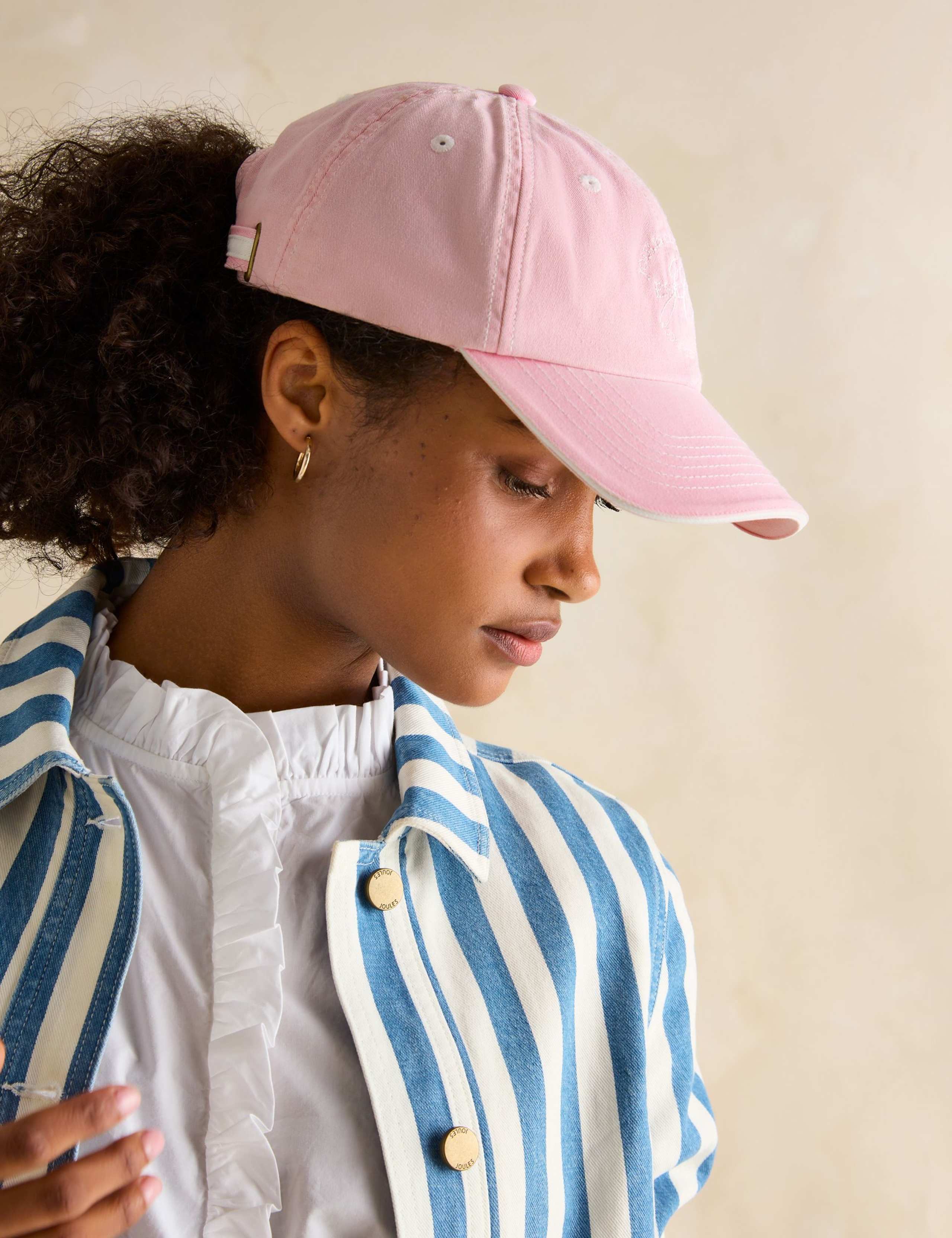 Pure Cotton Textured Baseball Cap 4 of 7