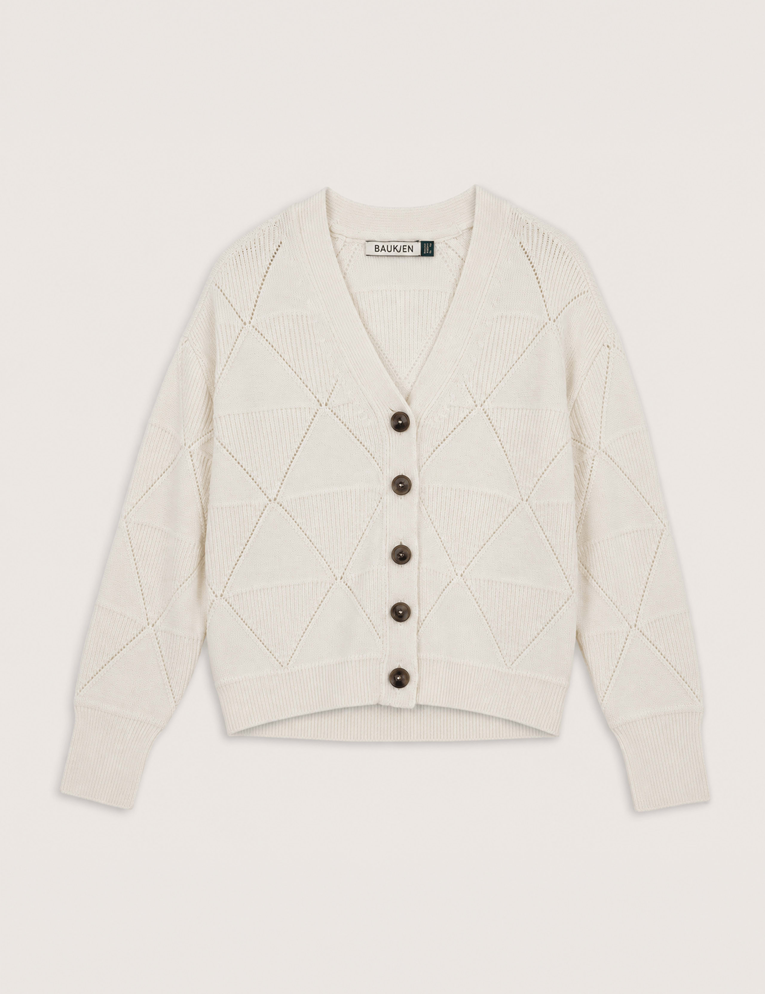 Pure Merino Wool V-Neck Cardigan 2 of 4