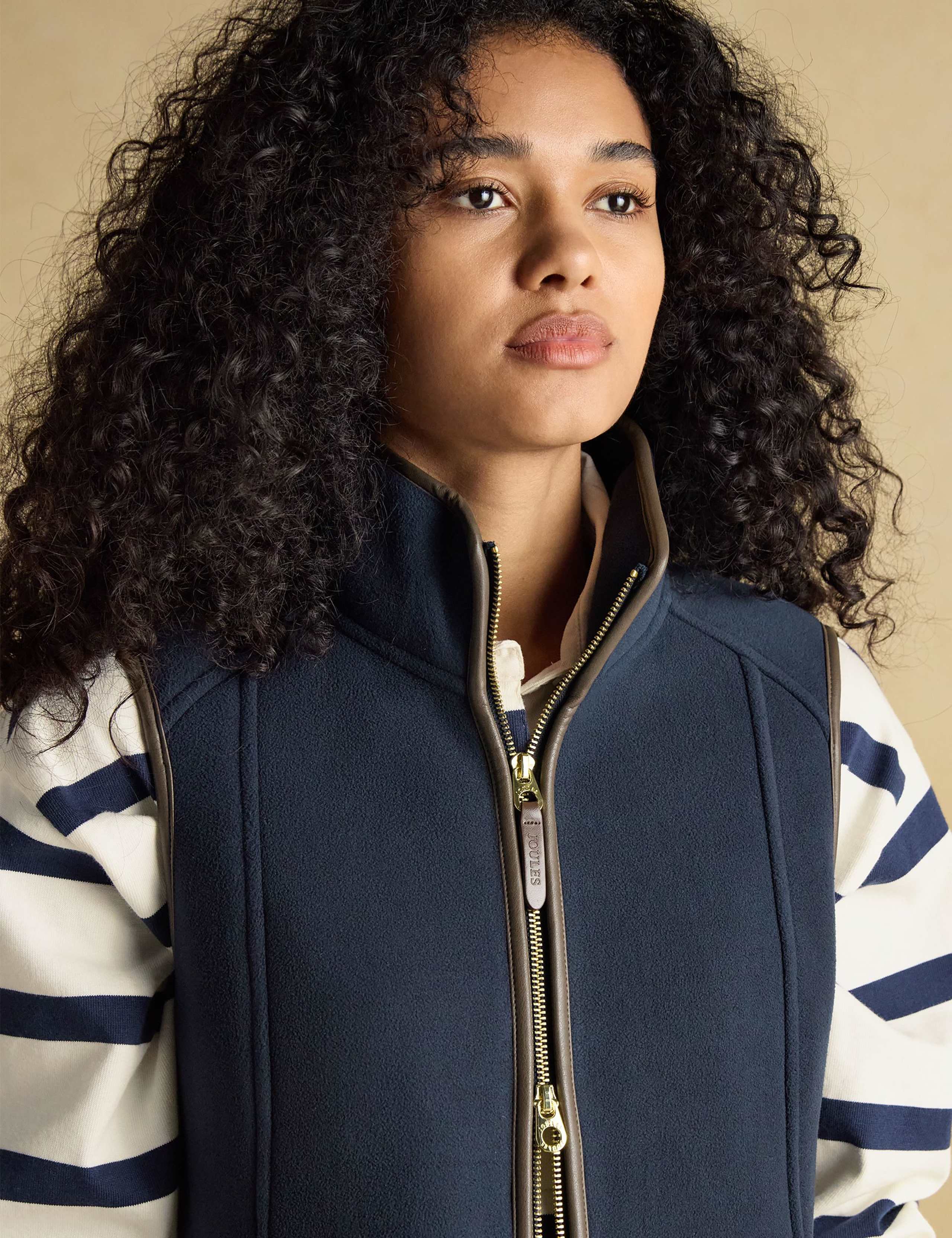 Fleece Funnel Neck Gilet 4 of 7