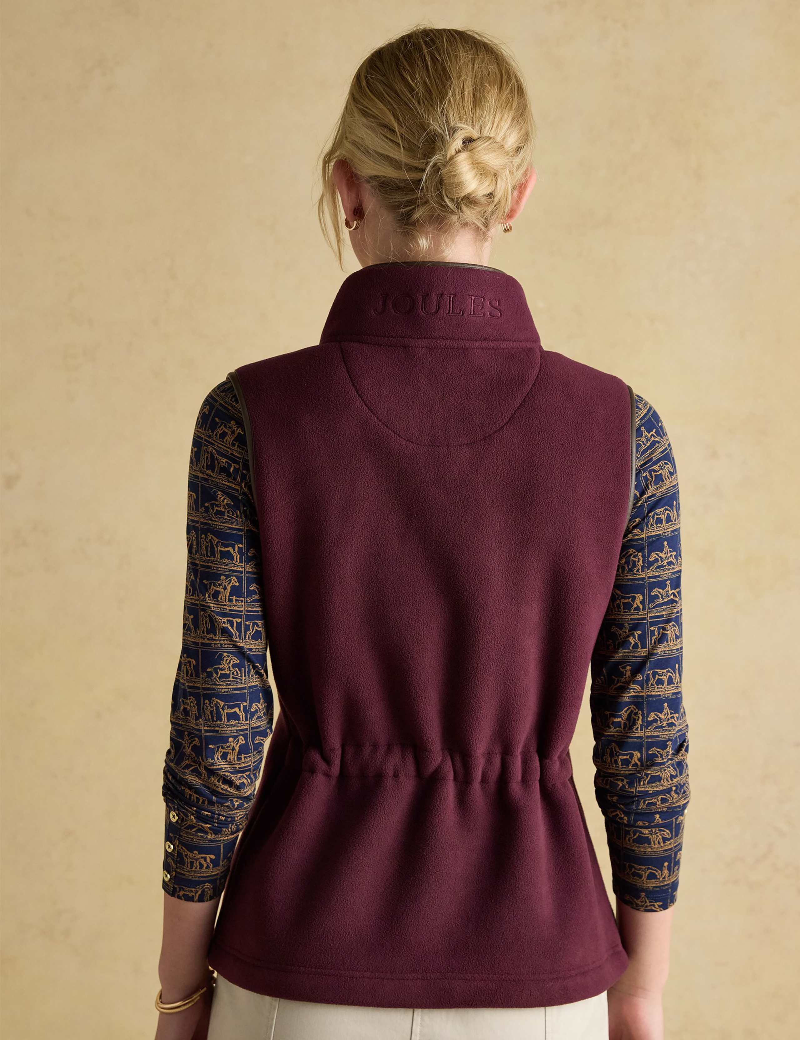 Fleece Funnel Neck Gilet 4 of 7