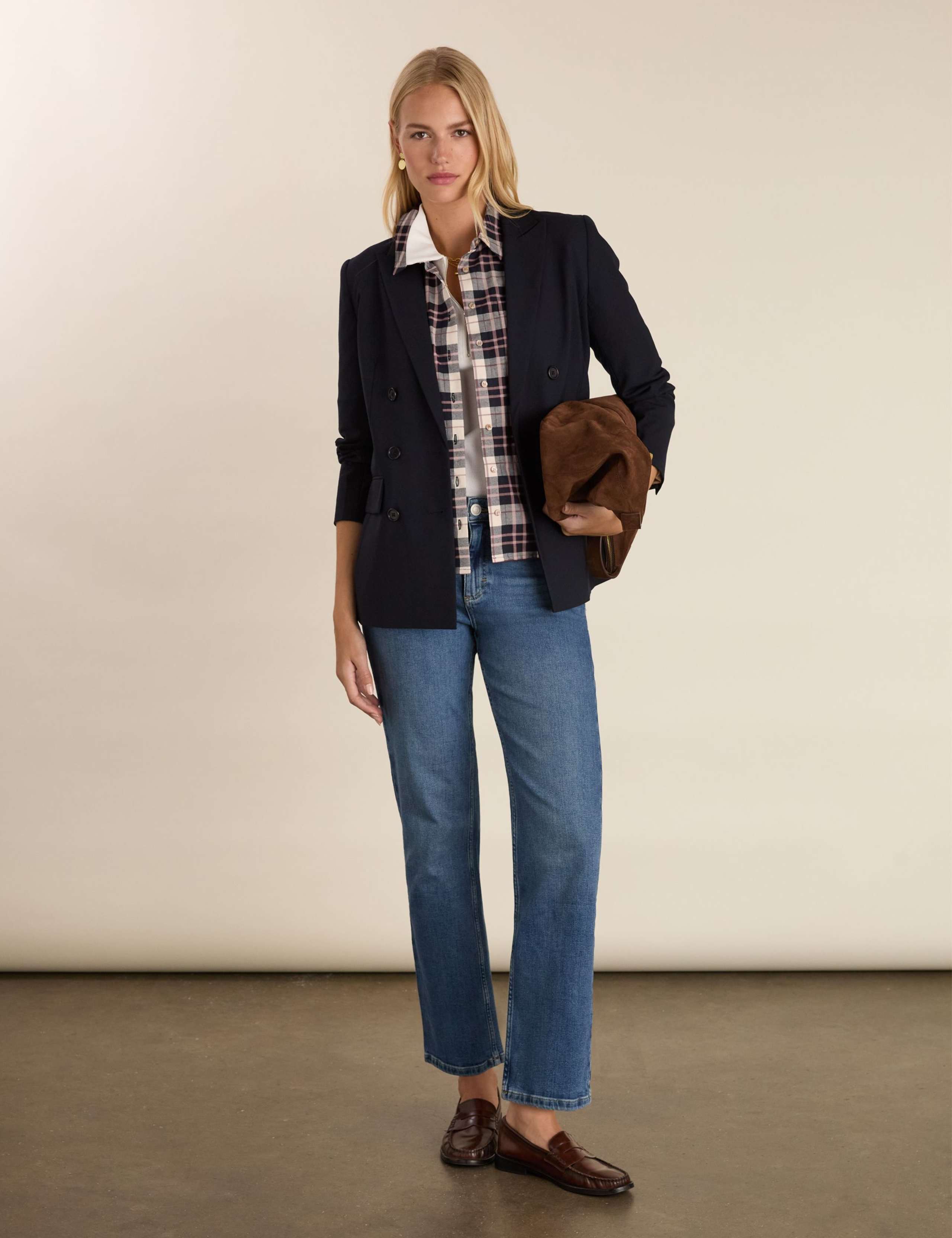 Pure Cotton Checked Relaxed Shirt 3 of 4