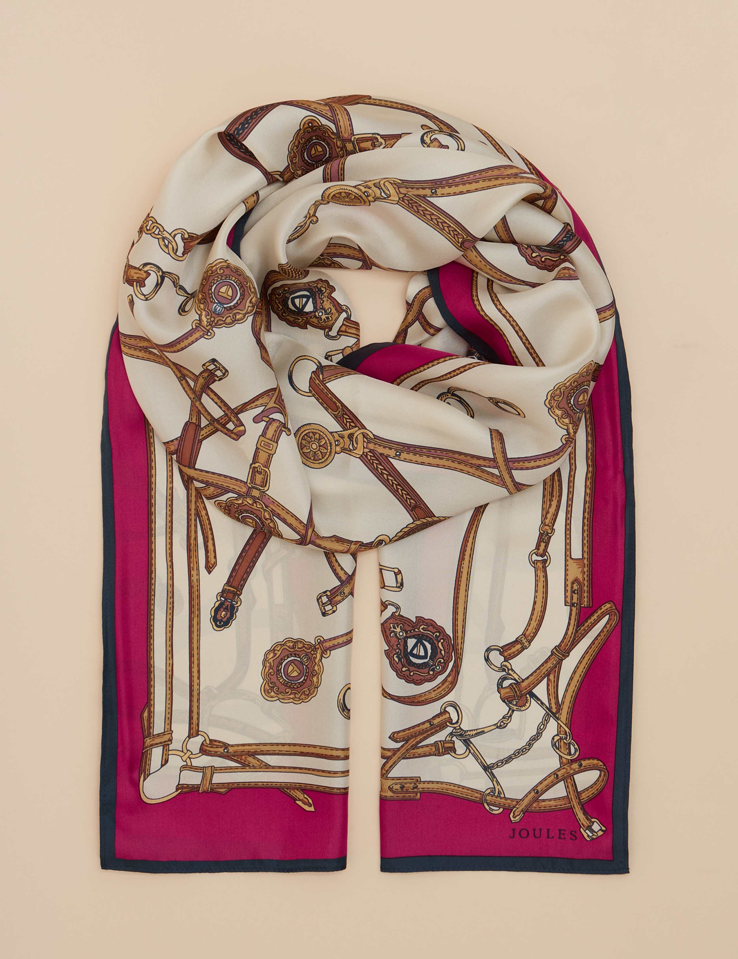 Pure Silk Printed Scarf 2 of 6