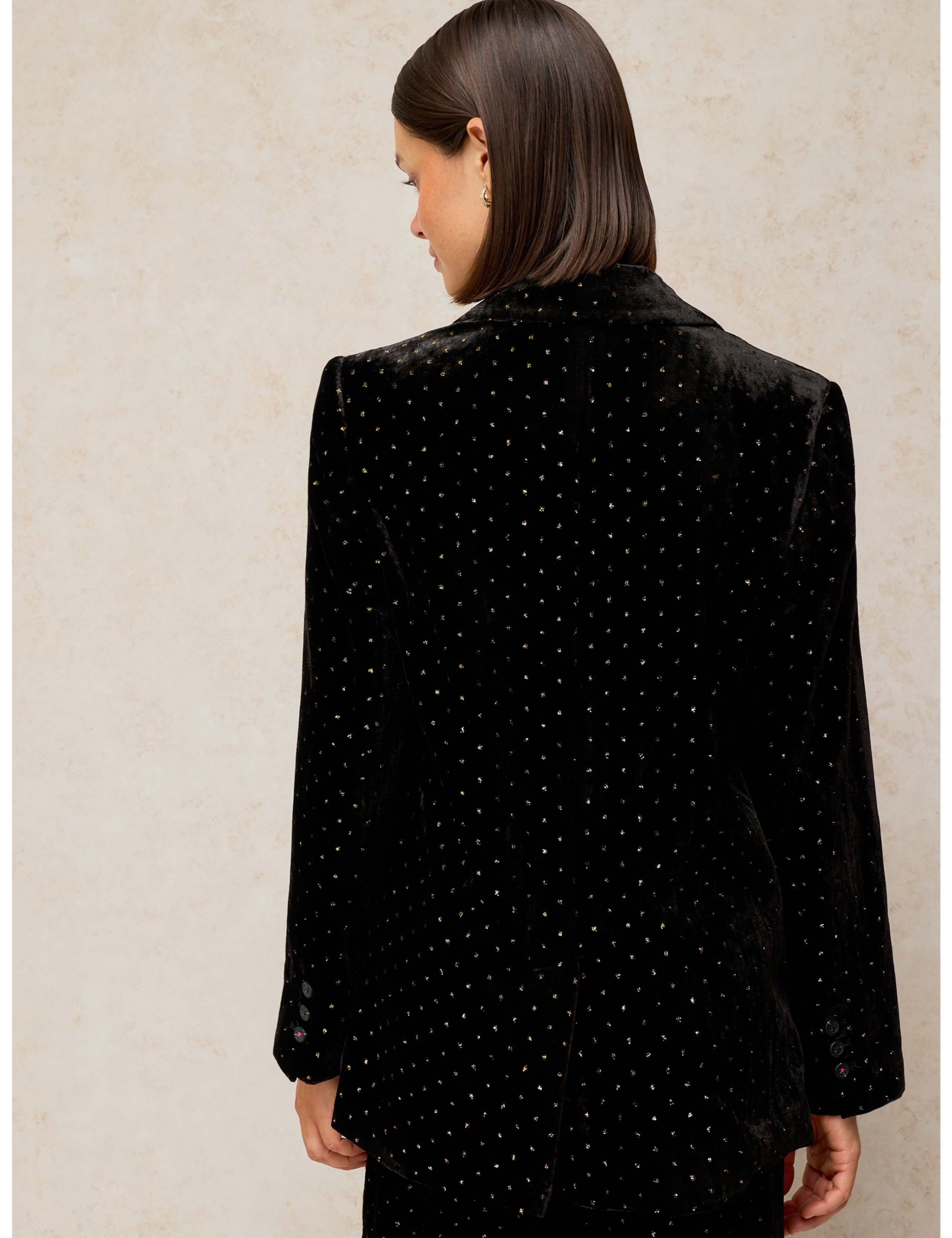 Sasha Velvet Blazer 3 of 6