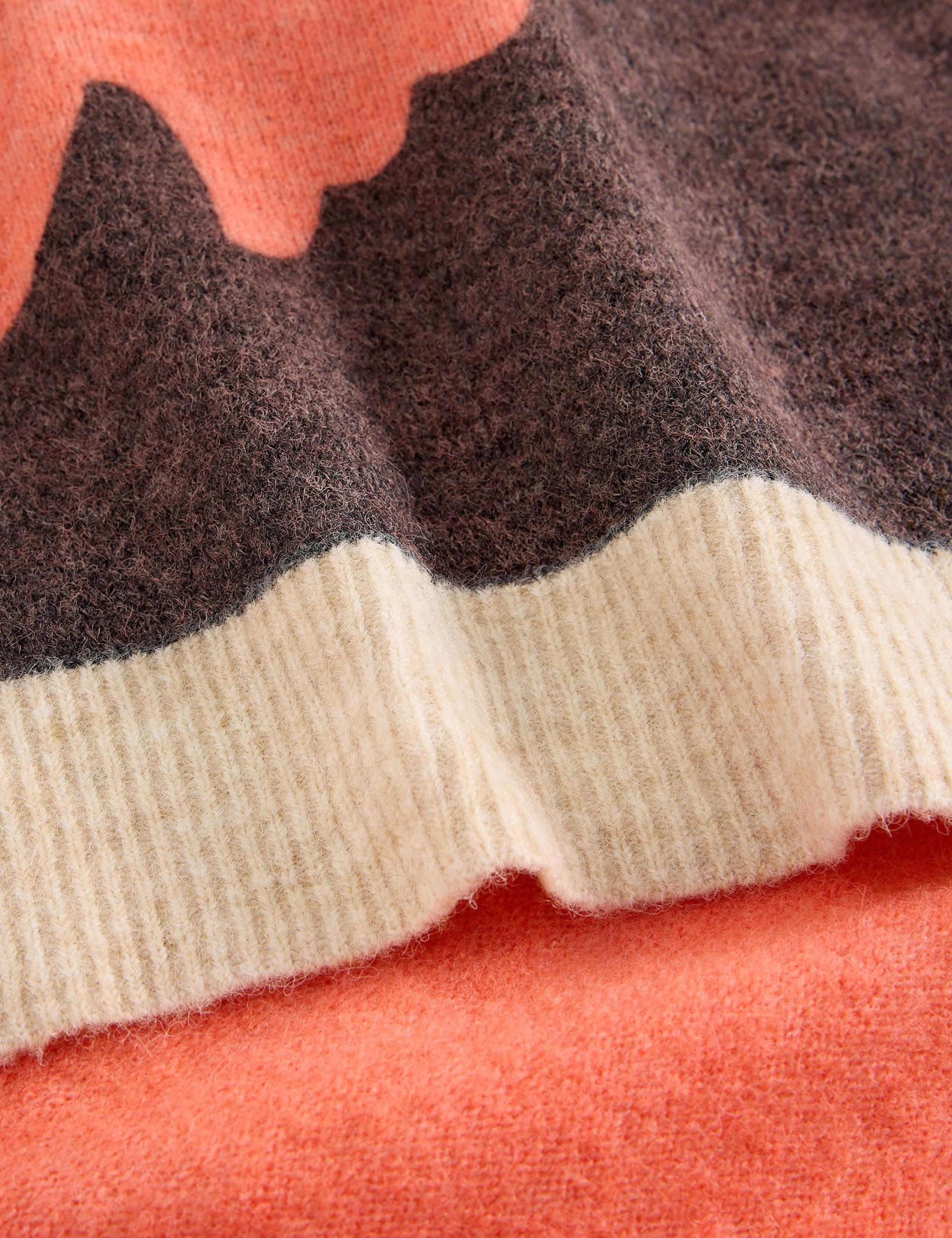 Wool Blend Tree Print Scarf 3 of 3