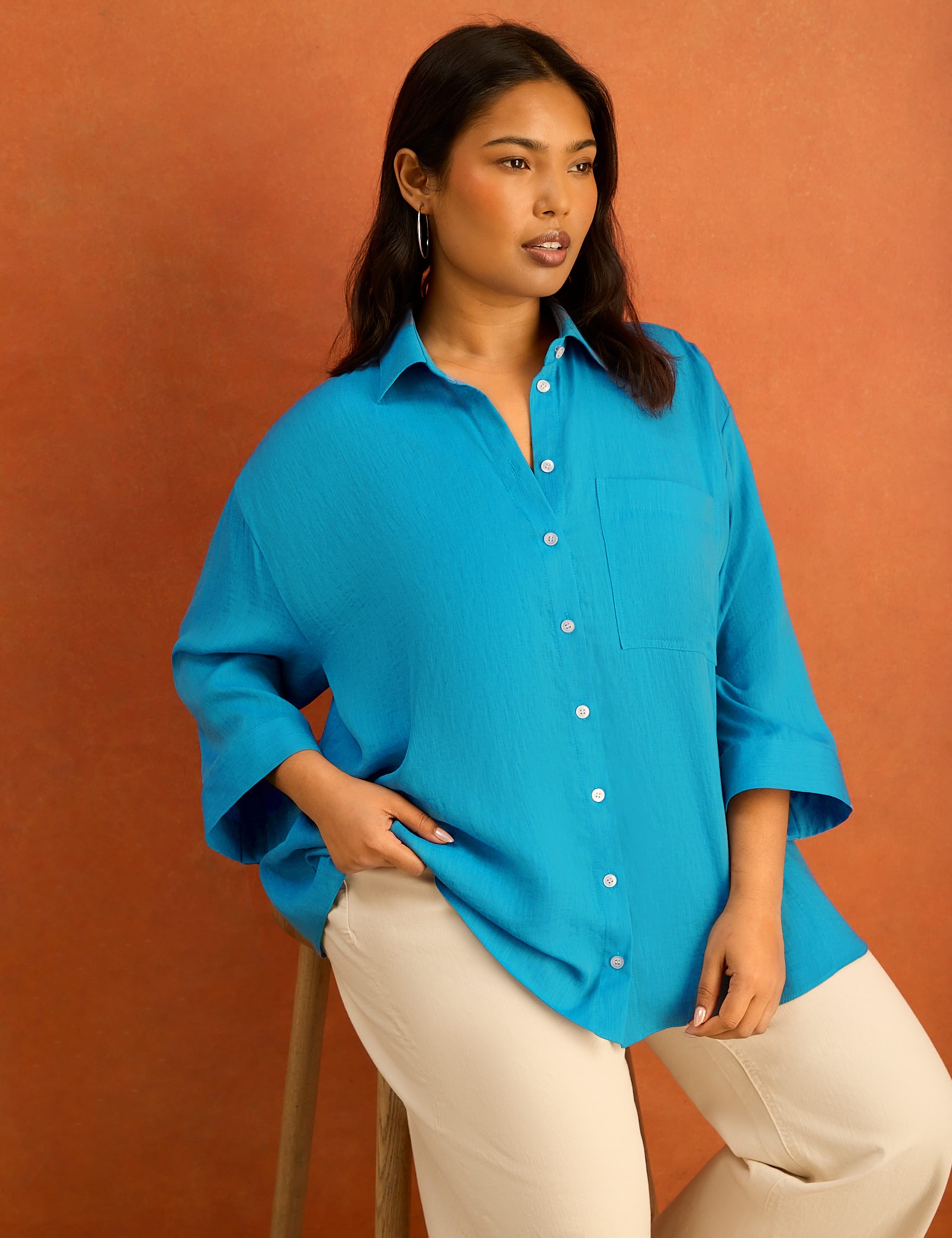 Collared Button Through Shirt 2 of 6