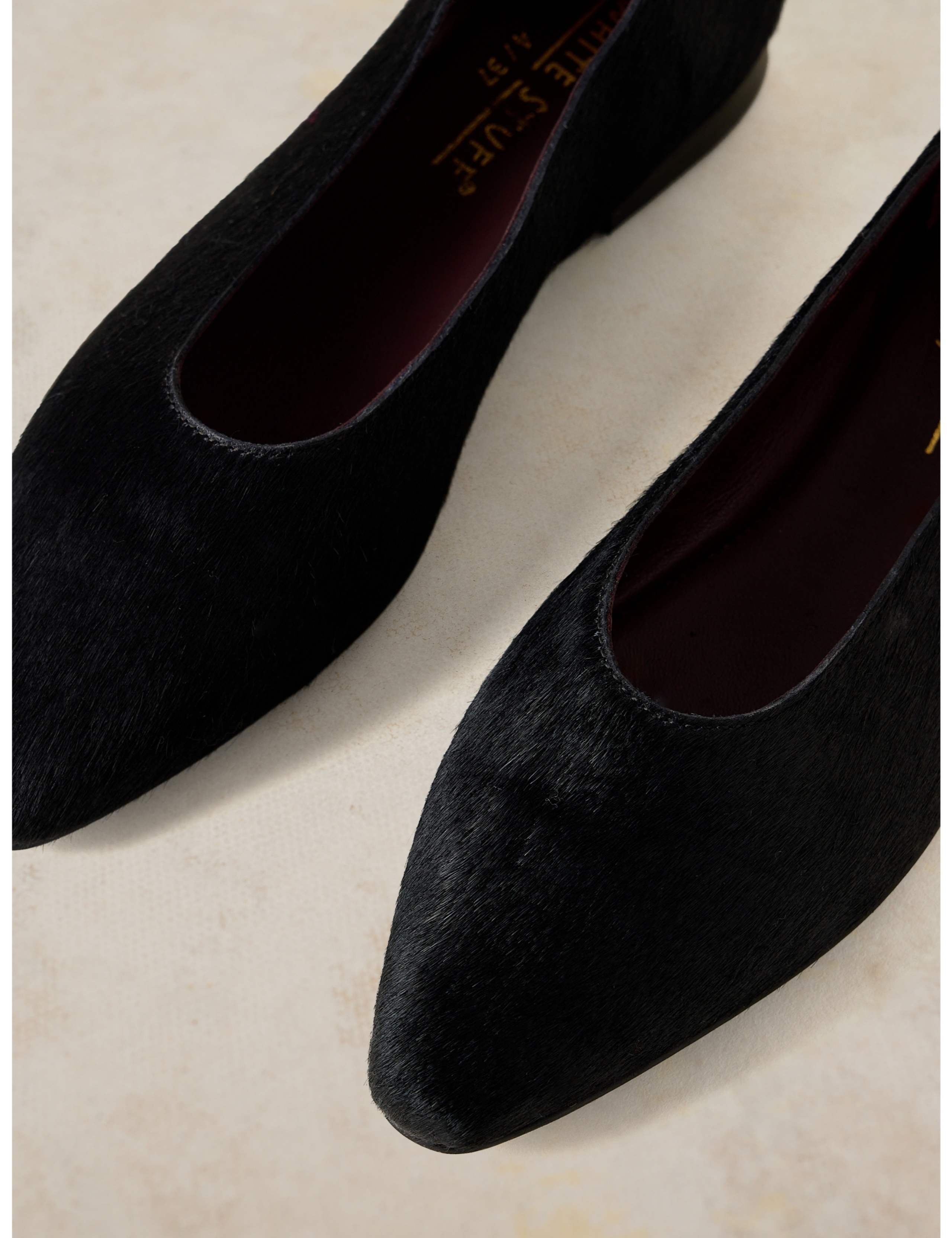 Leather Pointed Ballet Pumps 4 of 4