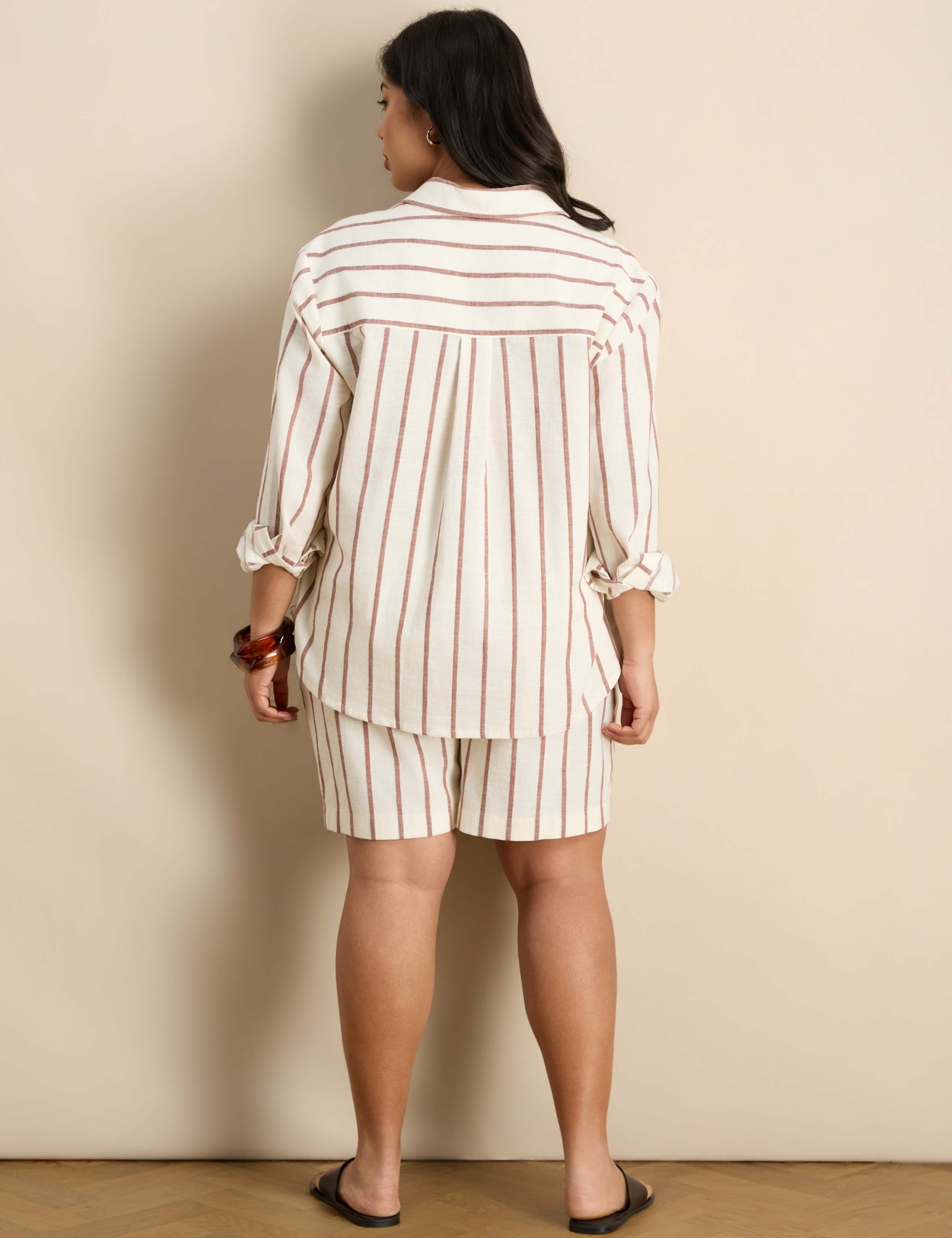 Cotton Rich Striped Shirt 4 of 8