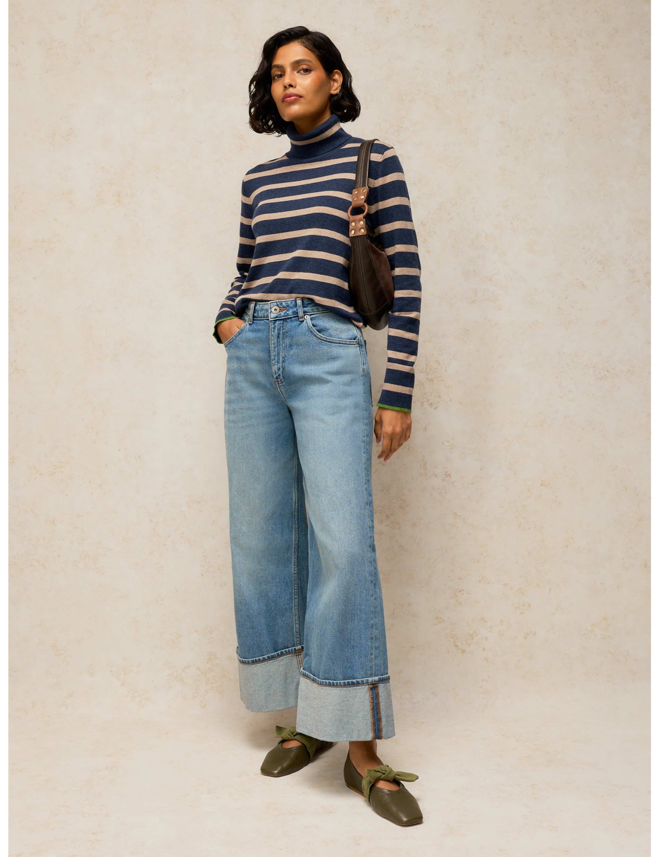 Cotton Rich Roll Neck Jumper 3 of 6