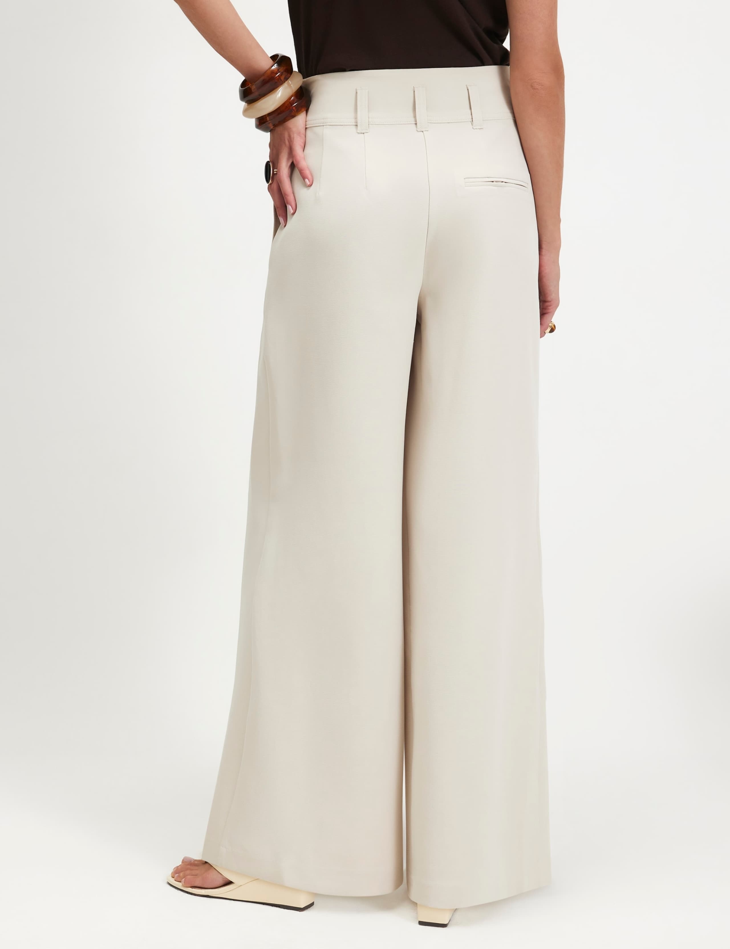 High Waisted Wide Leg Trousers 5 of 6
