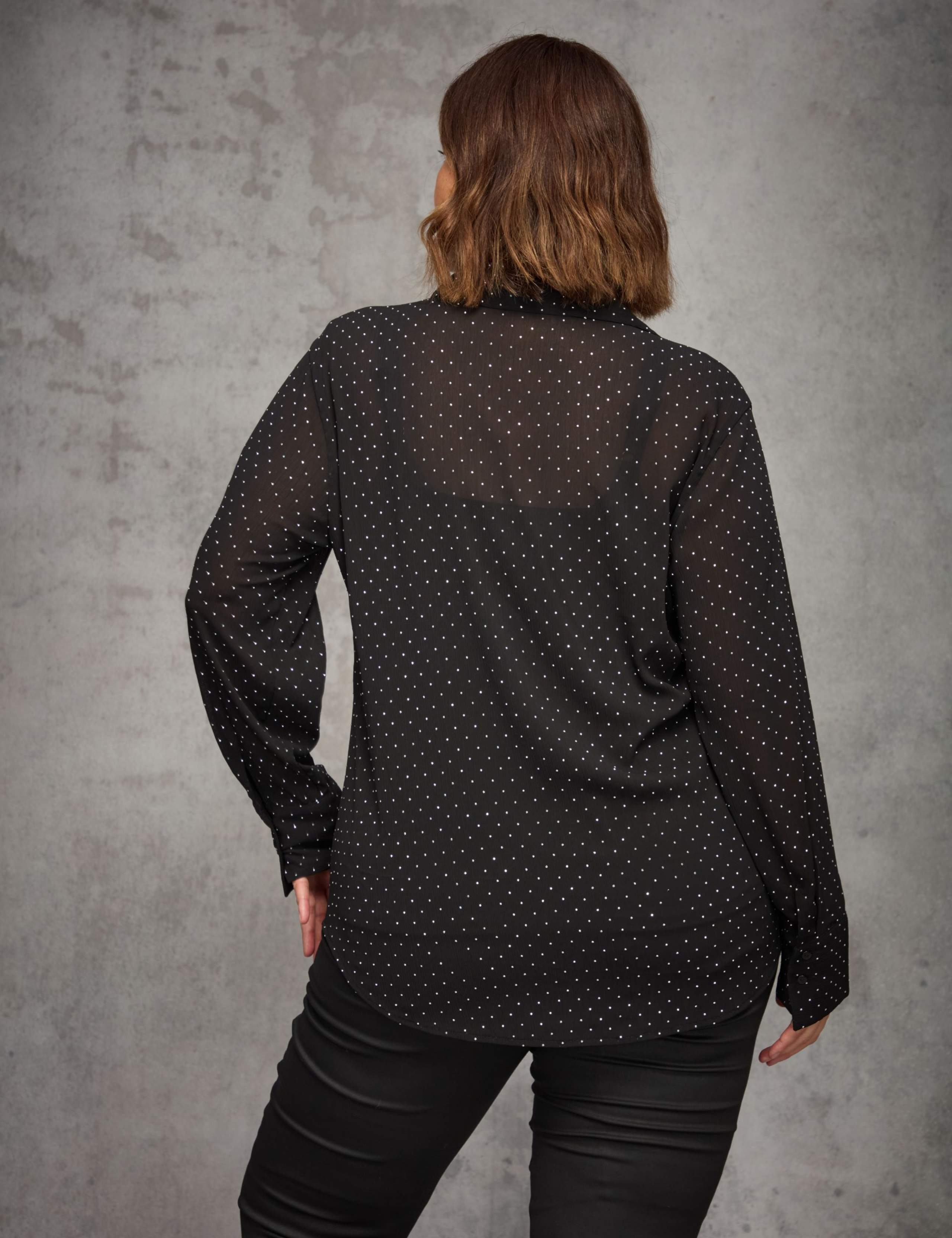 Sheer Embellished Button Through Shirt 2 of 3