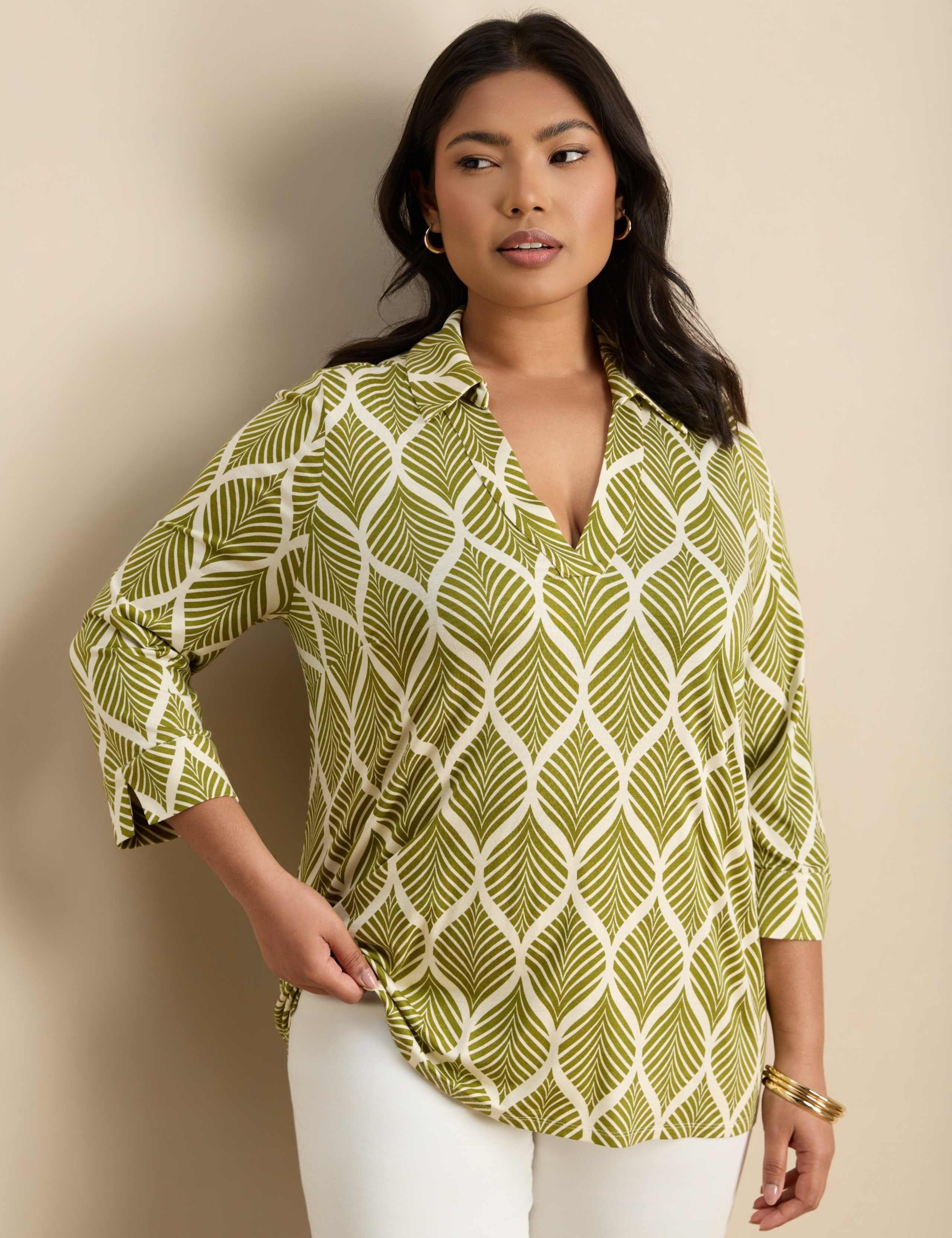 Jersey Printed Top 1 of 6